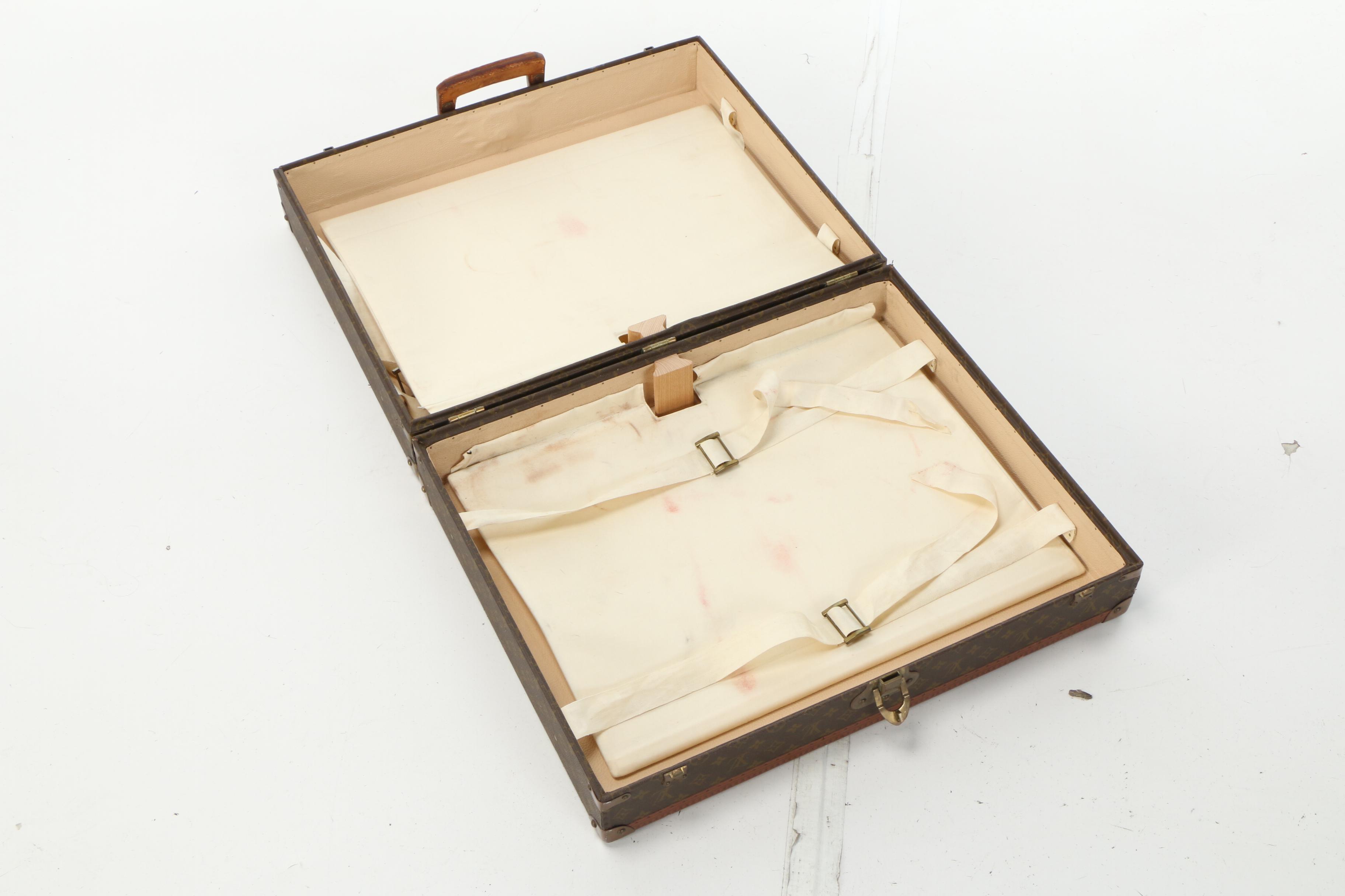 Louis Vuitton Monogram Canvas Hardside Garment Case, 1970s Vintage