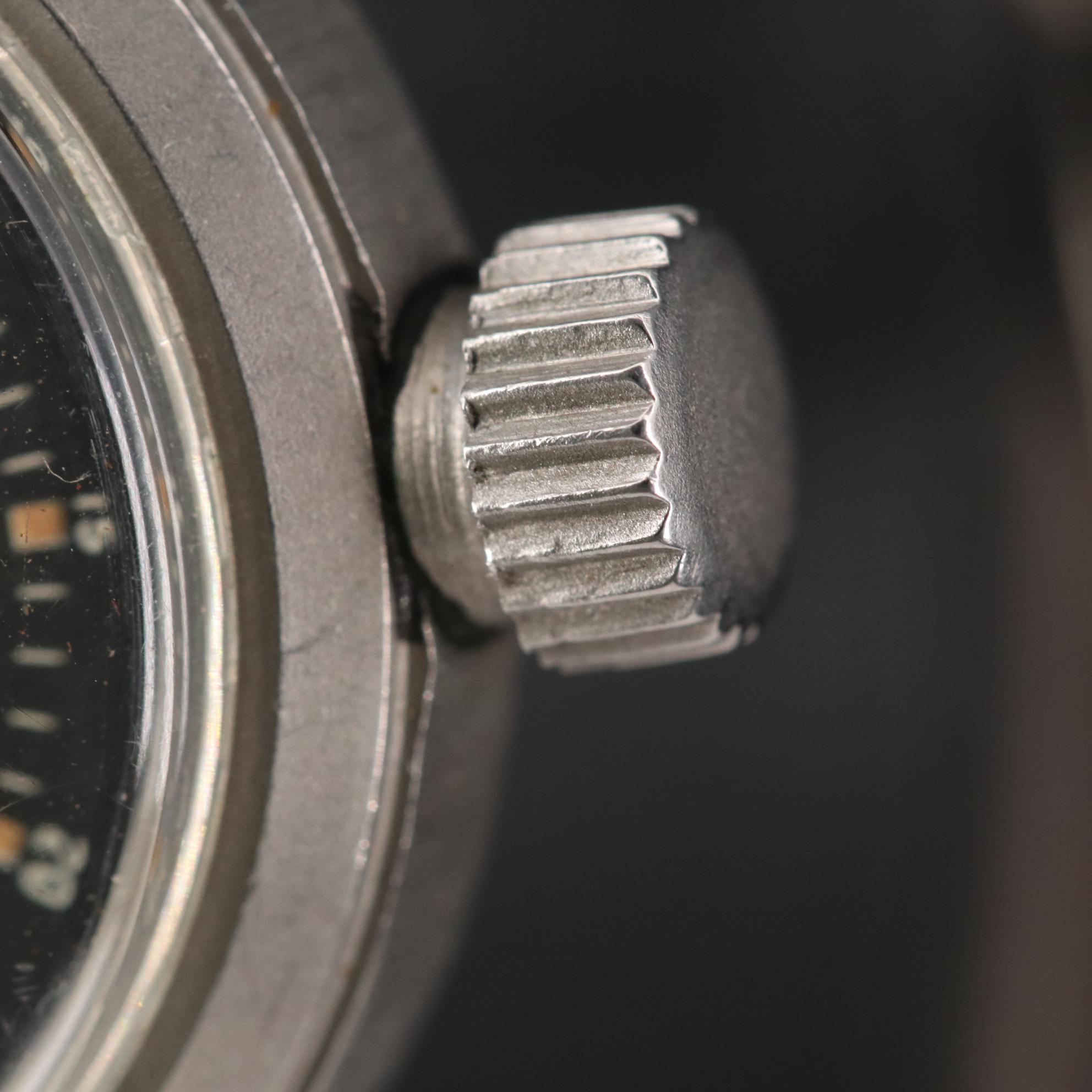 Bulova Military Navigation Type A17A Stainless Steel Stem Wind Watch, 1958