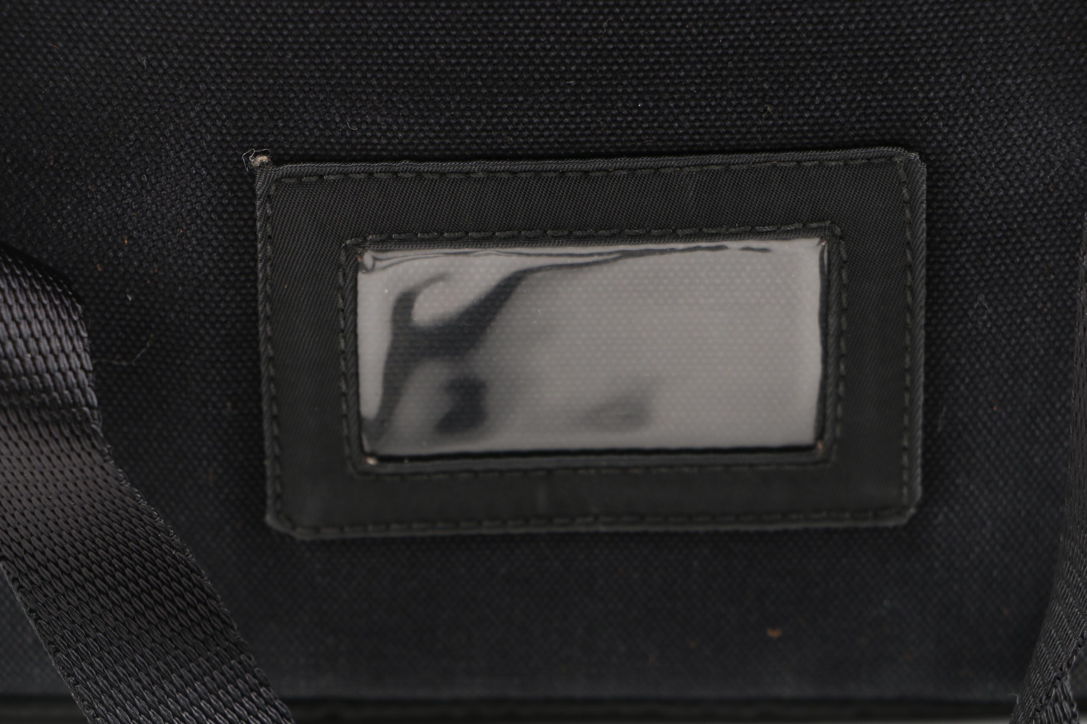 Prada Nero Tessuto Montagna Mini Backpack Purse