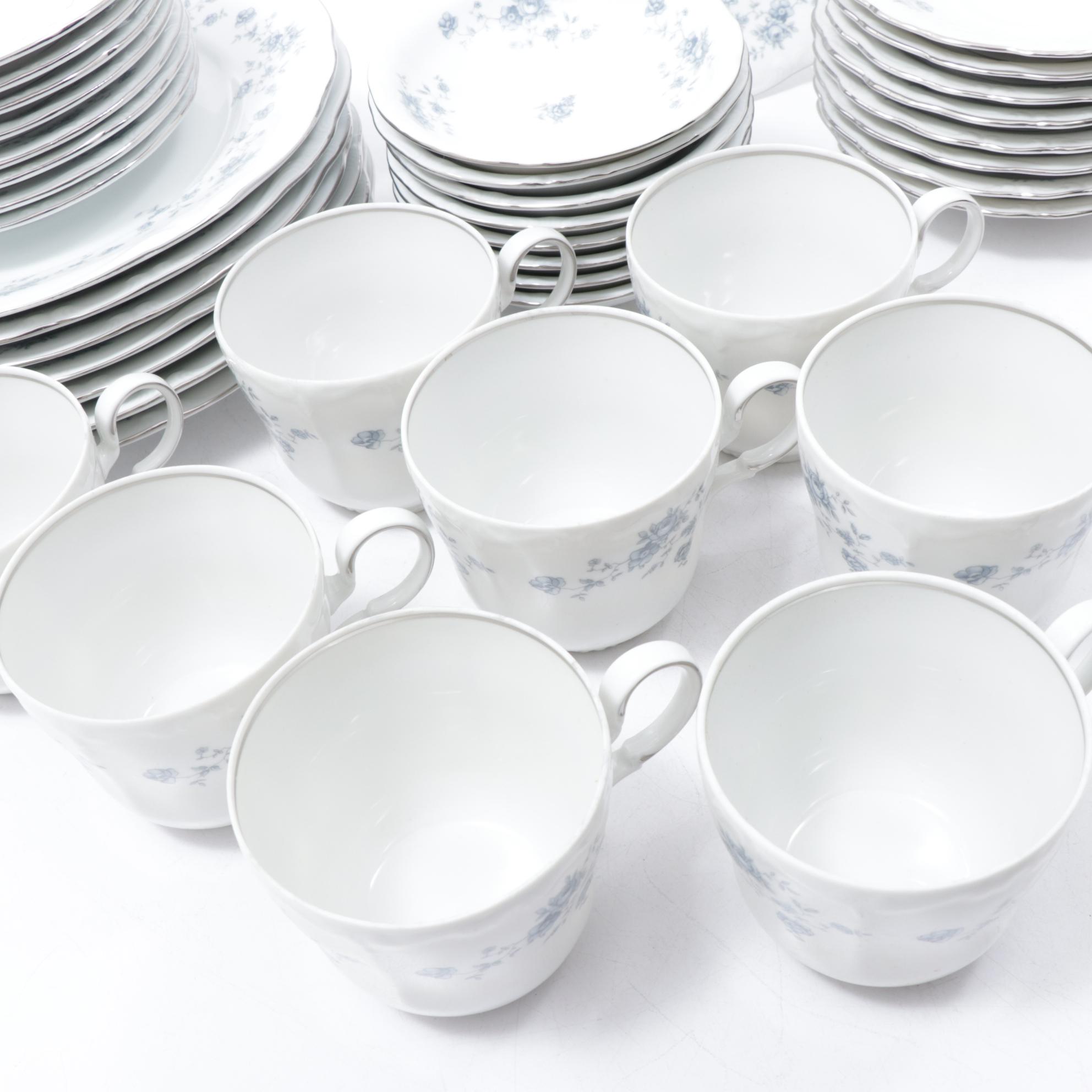 Johann Haviland "Blue Garland" Dinner Service for Eight, Late 20th Century
