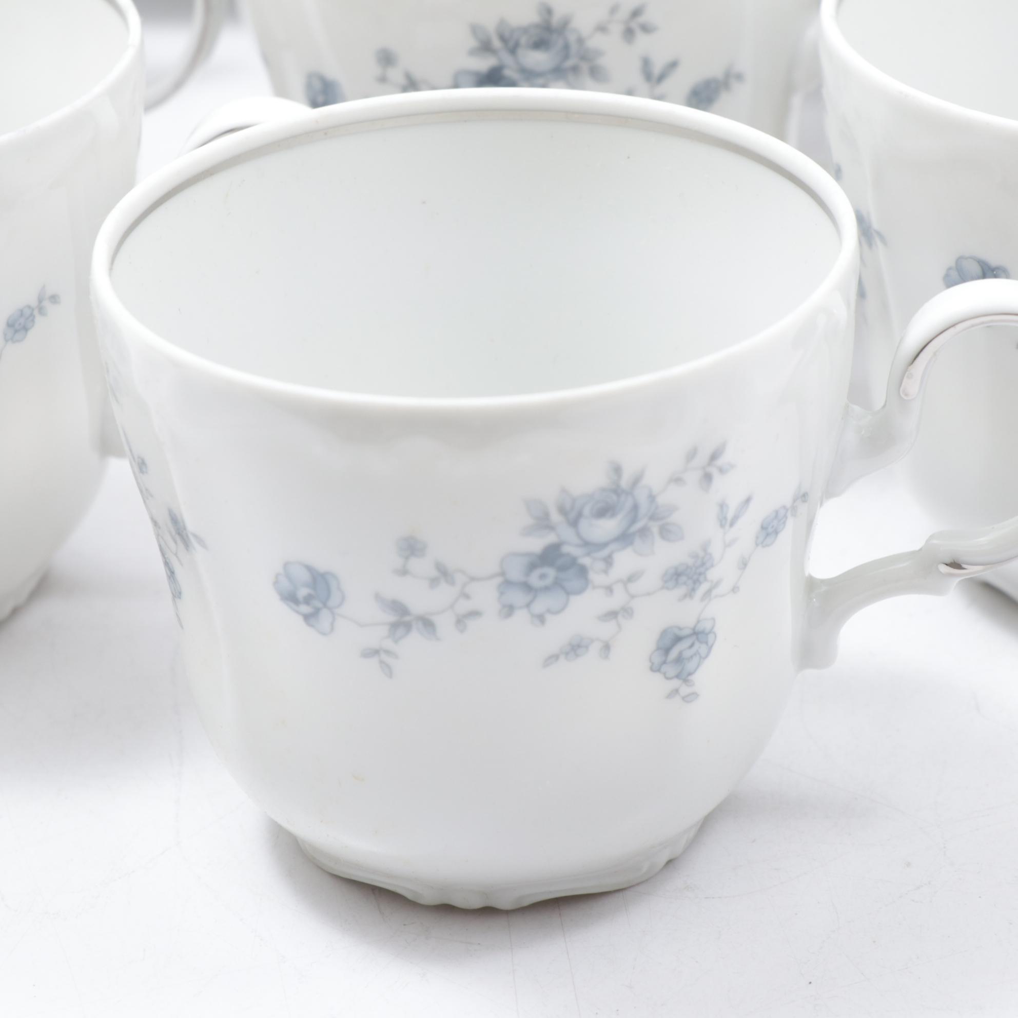 Johann Haviland "Blue Garland" Dinner Service for Eight, Late 20th Century