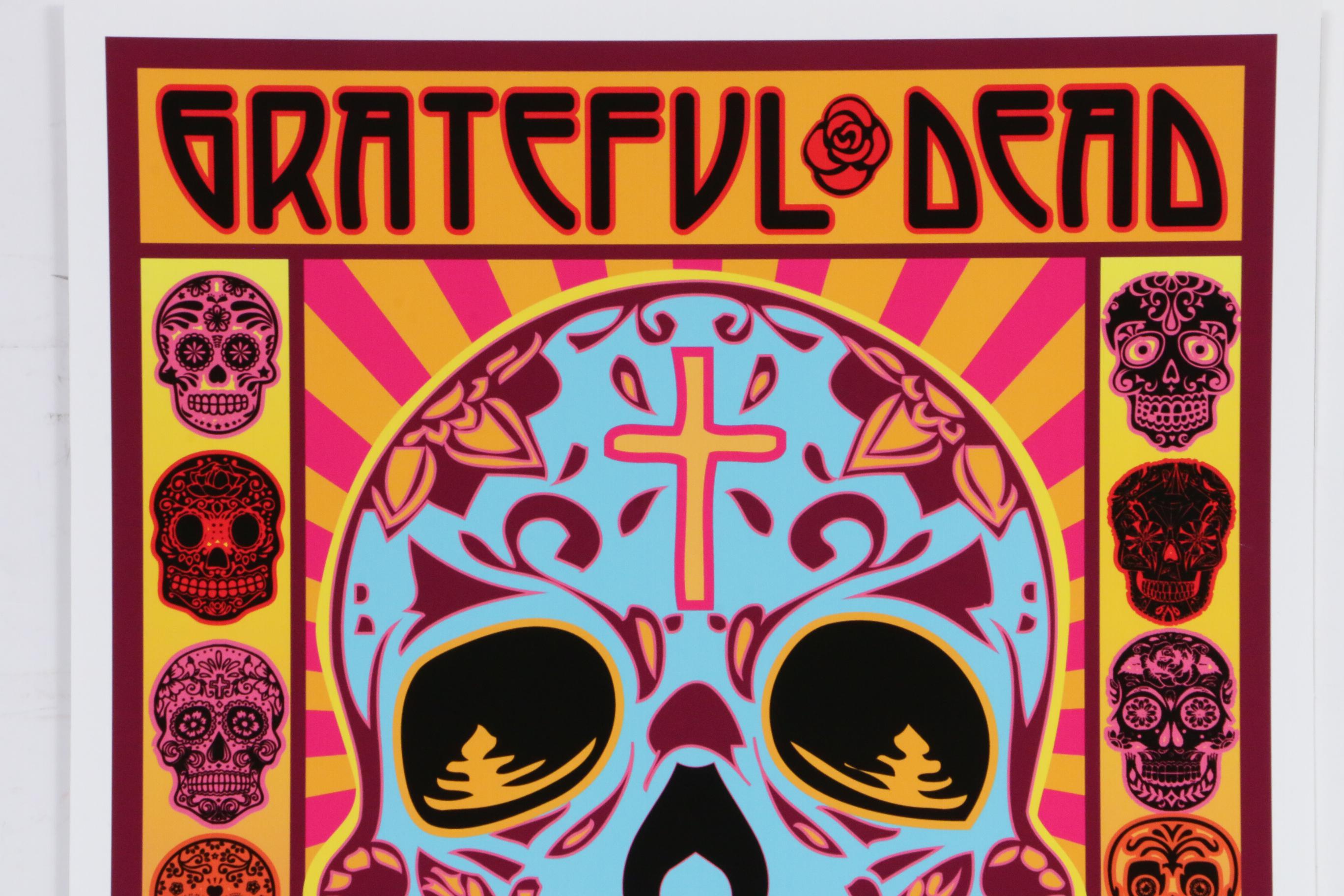 David Edward Byrd Giclée "The Grateful Dead 50th Year Concerts, 1965 - 2015"