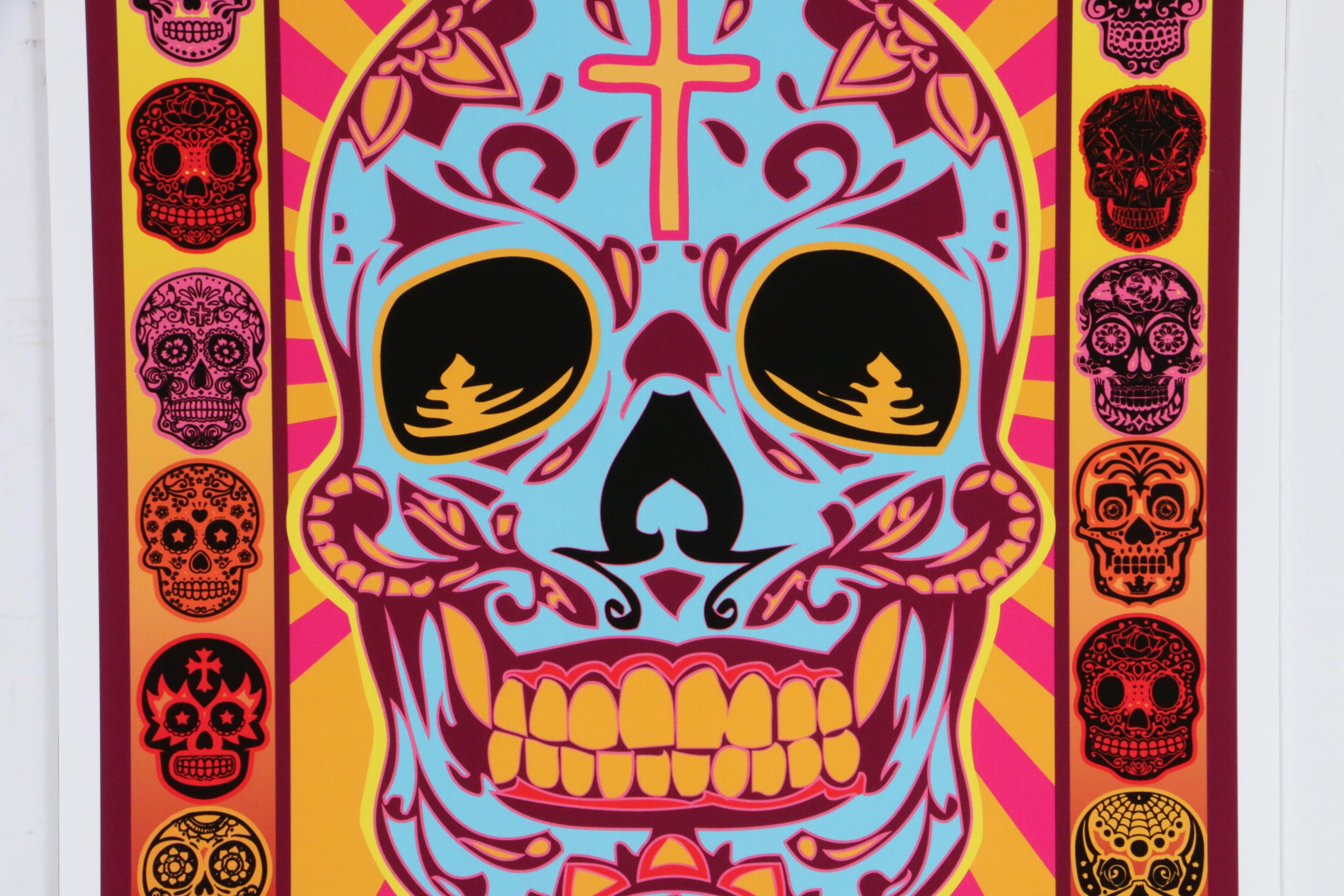 David Edward Byrd Giclée "The Grateful Dead 50th Year Concerts, 1965 - 2015"