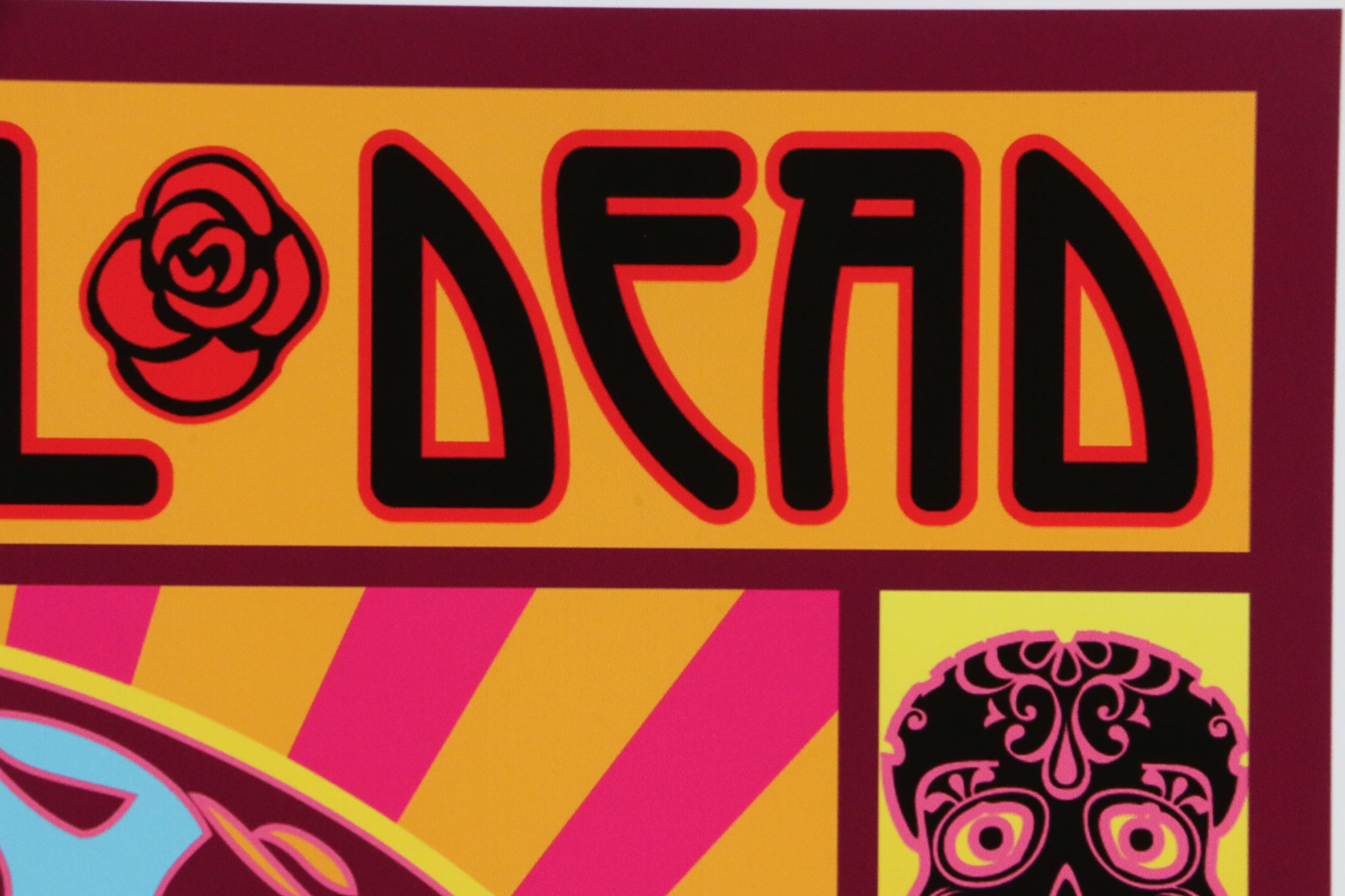 David Edward Byrd Giclée "The Grateful Dead 50th Year Concerts, 1965 - 2015"