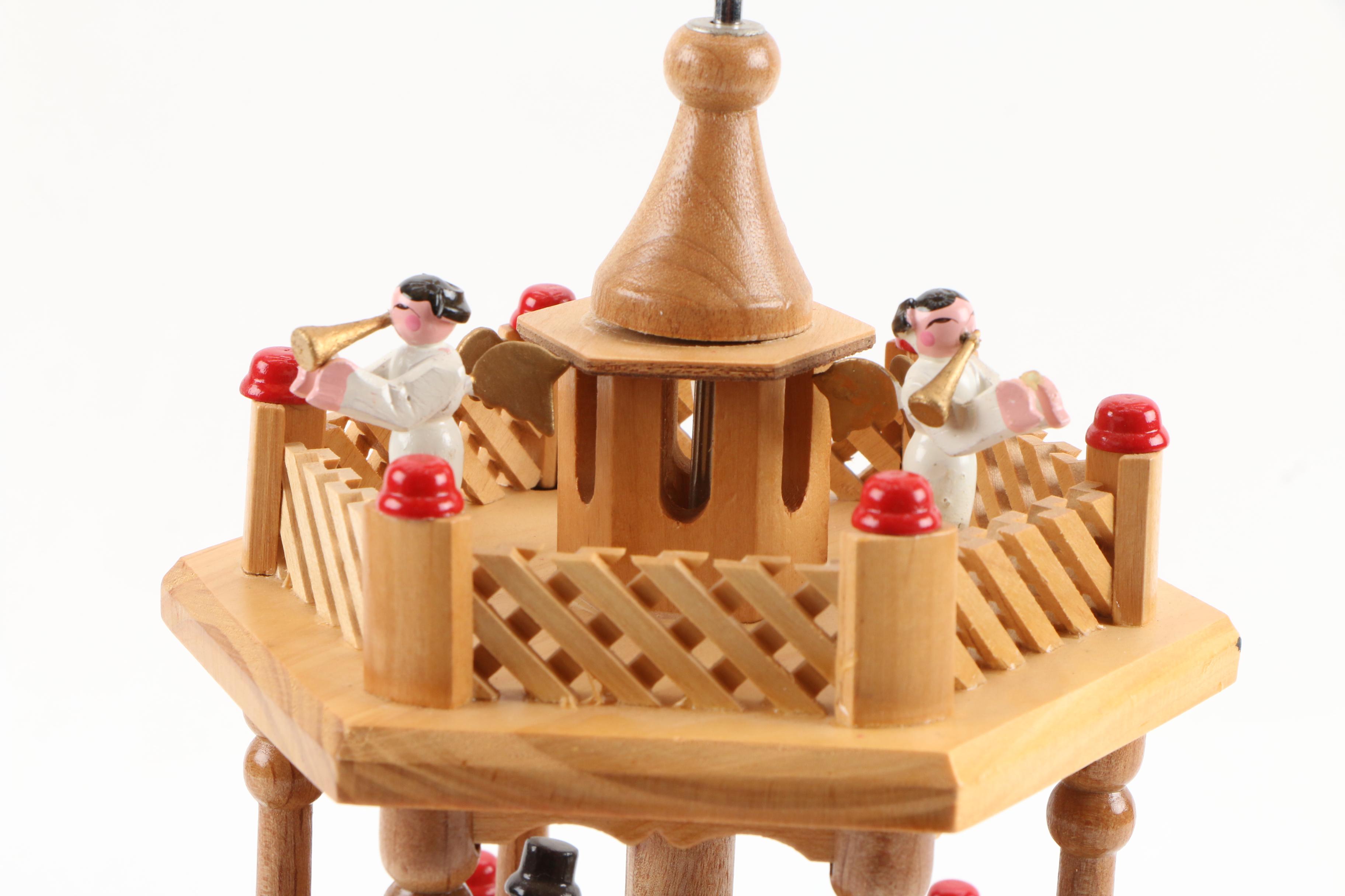 Wooden German Christmas Pyramid