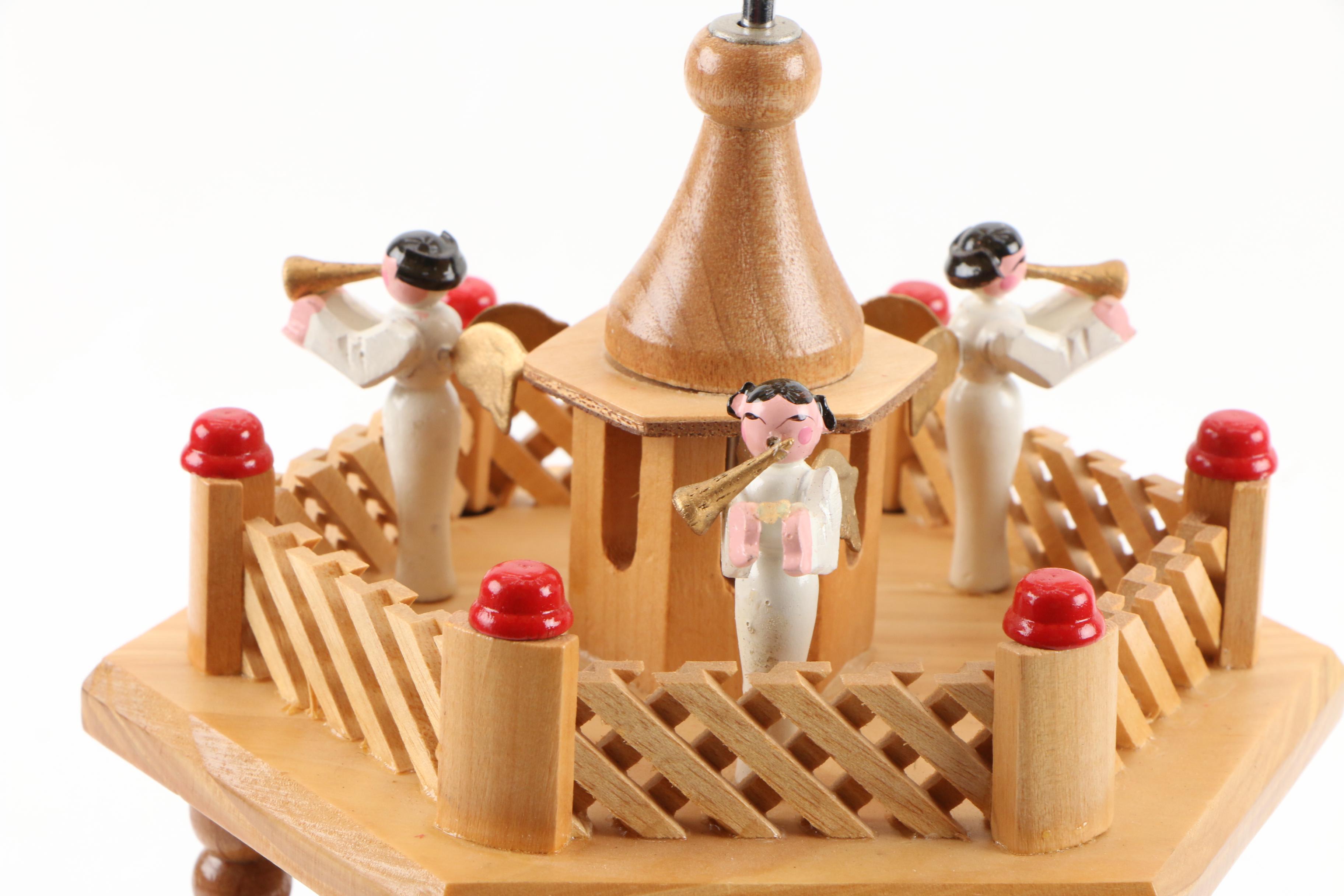 Wooden German Christmas Pyramid