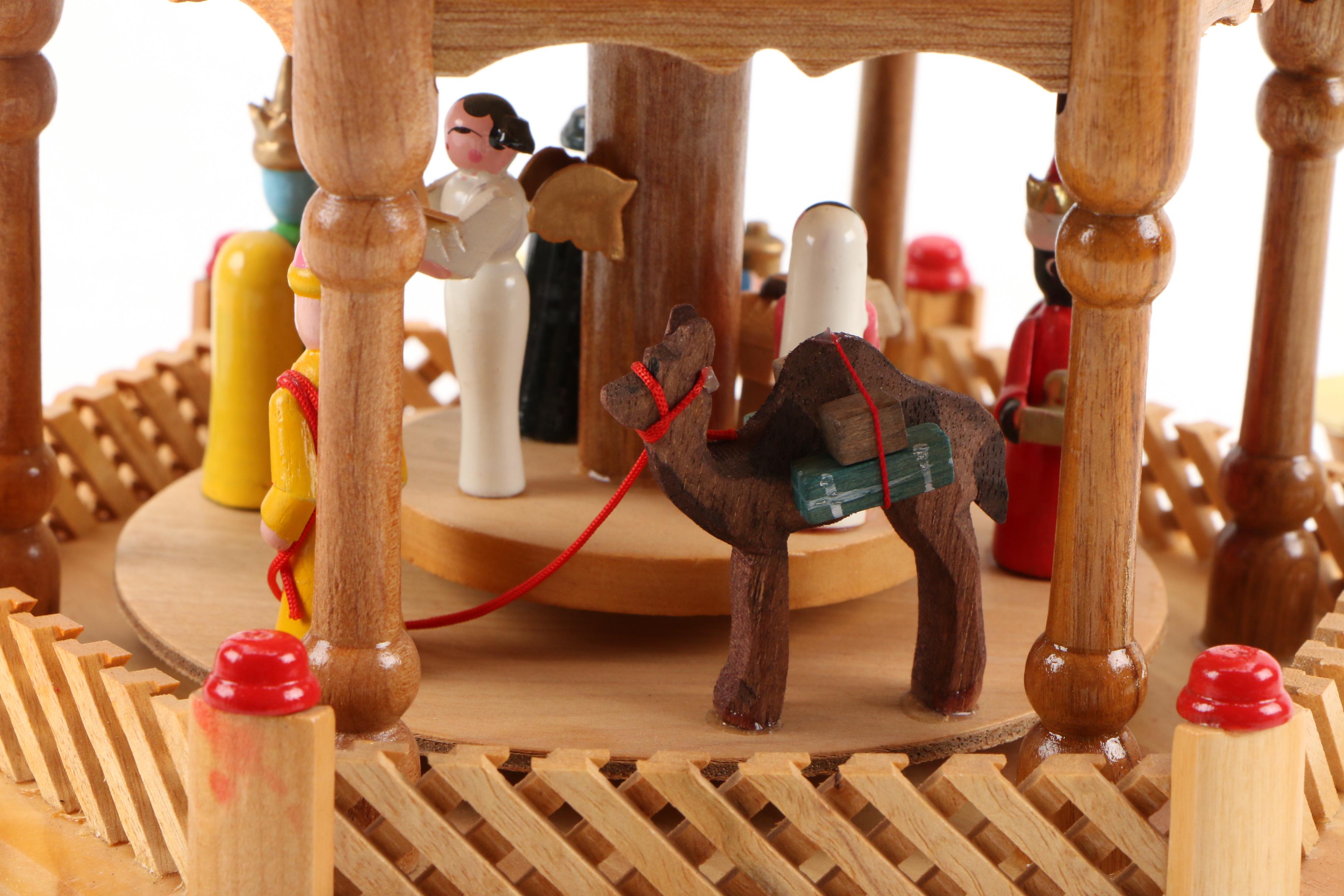 Wooden German Christmas Pyramid