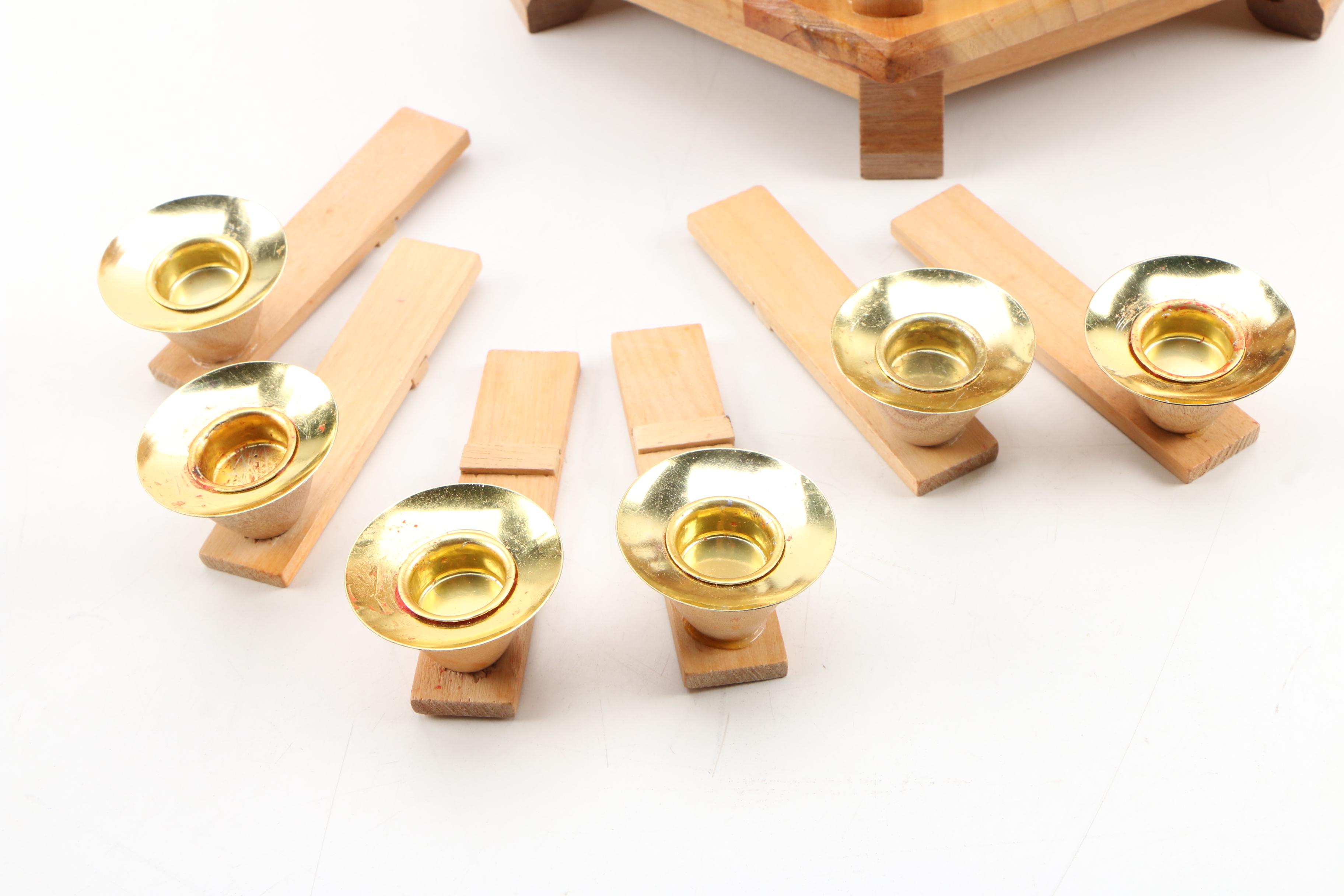 Wooden German Christmas Pyramid