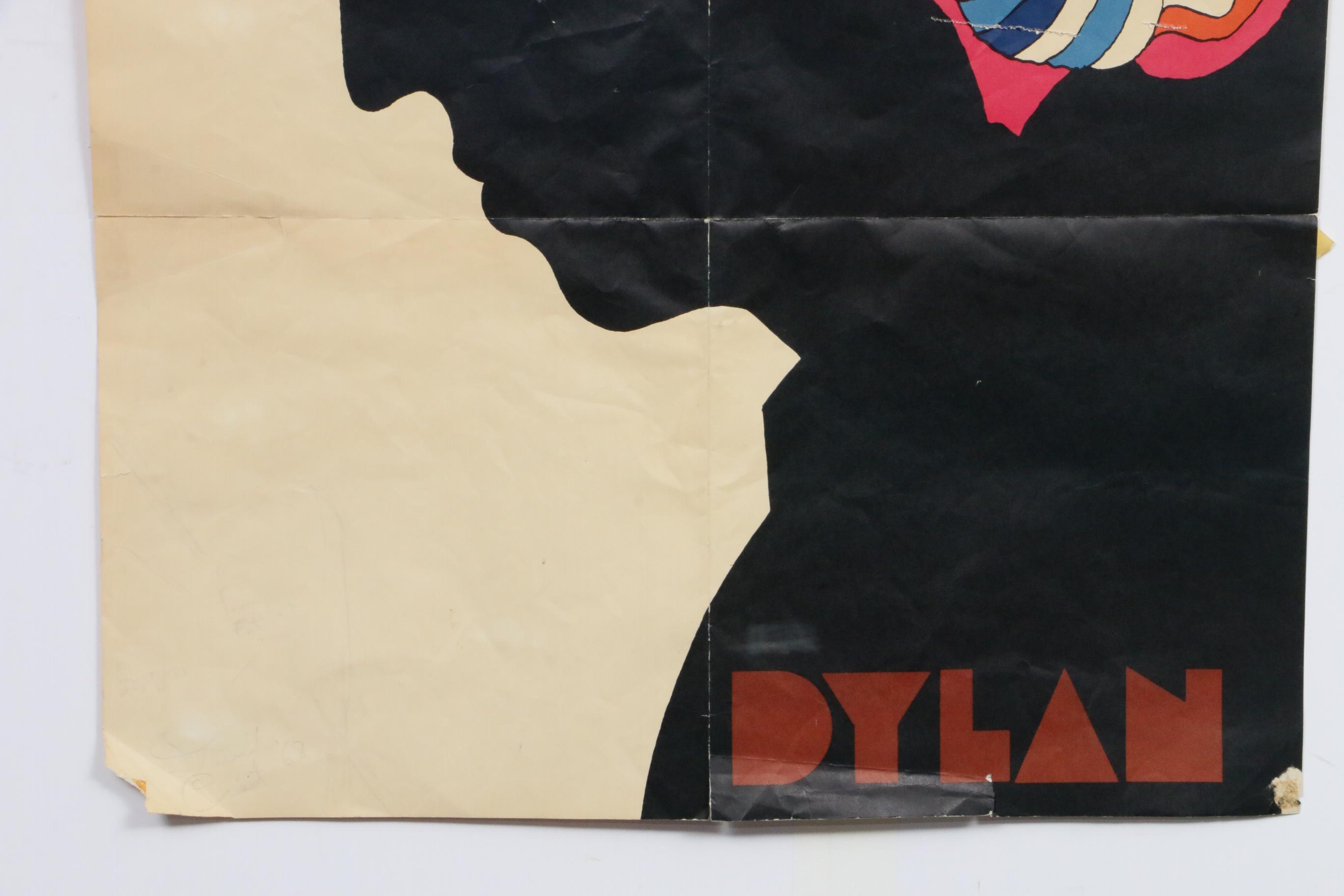Bob Dylan Poster Designed by Milton Glaser, 1966