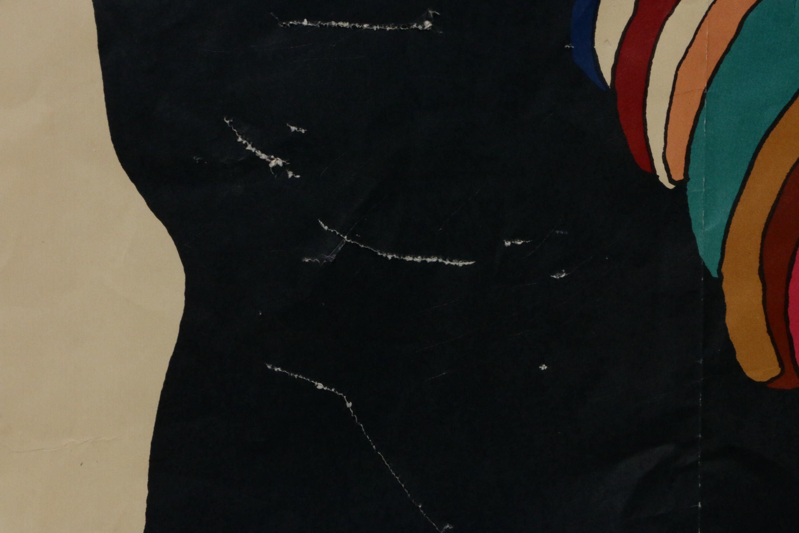 Bob Dylan Poster Designed by Milton Glaser, 1966