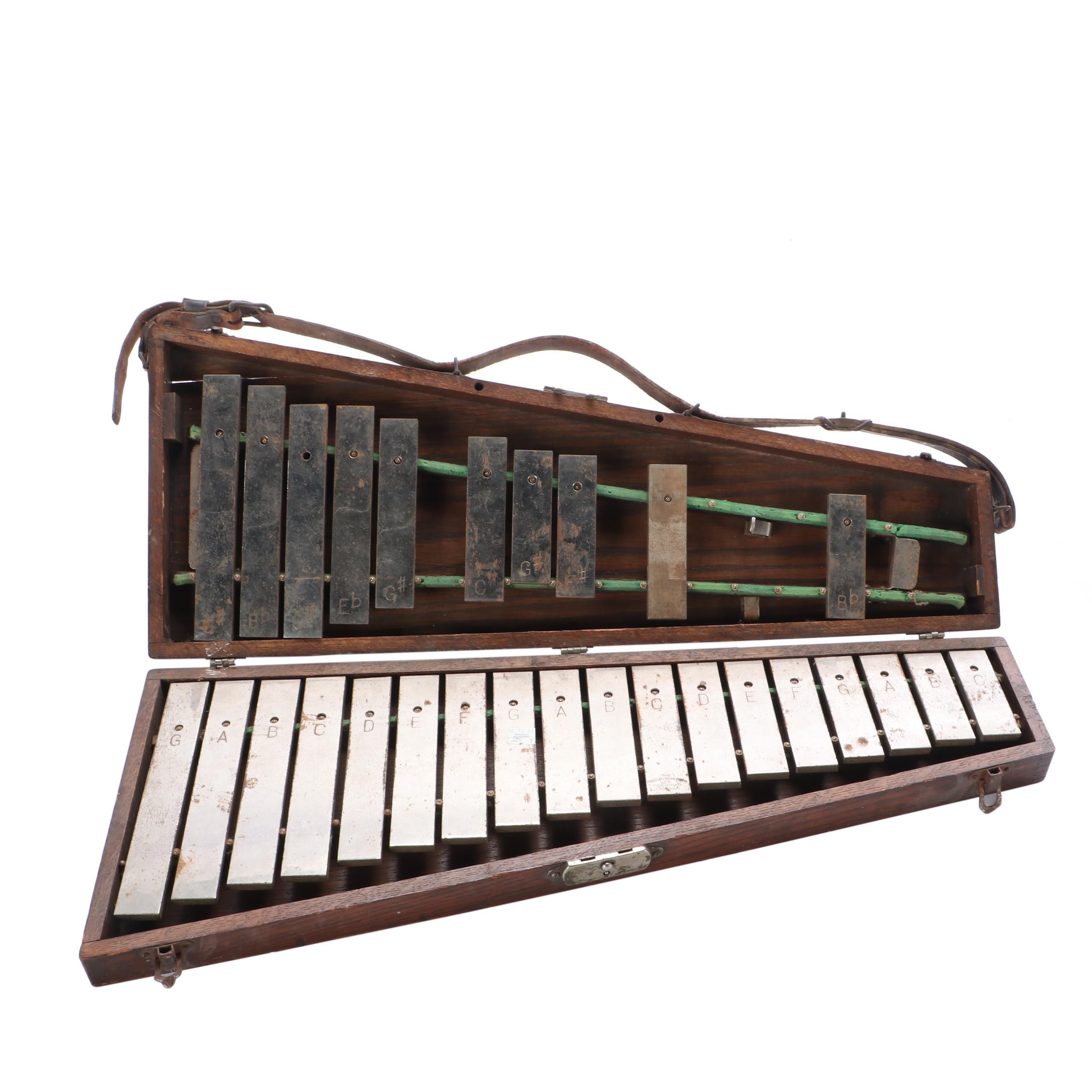 Jen-Co and Rudolph Wulitzer Glockenspiels with Deagan Chimes