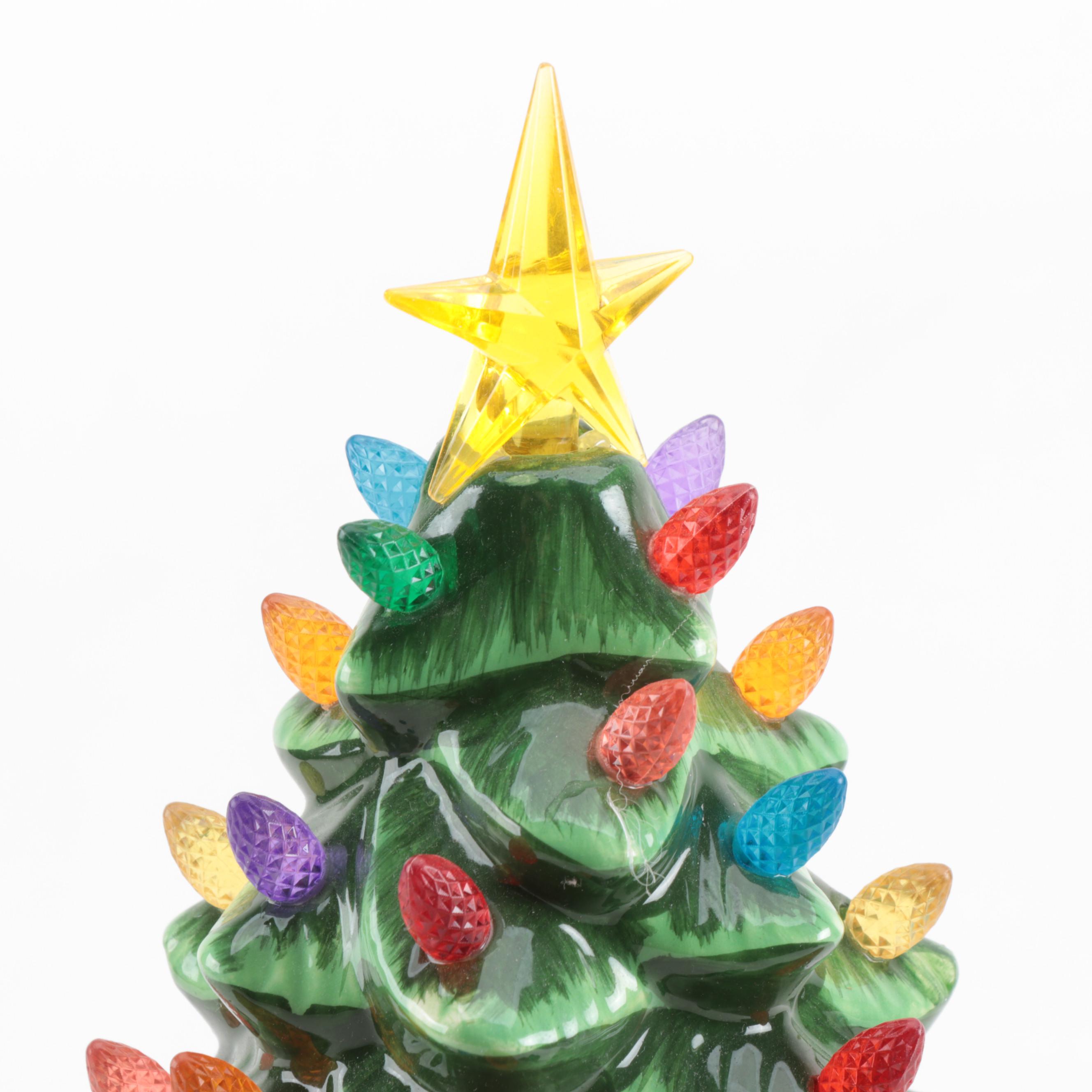 Mr. Christmas Illuminated Ceramic Christmas Tree