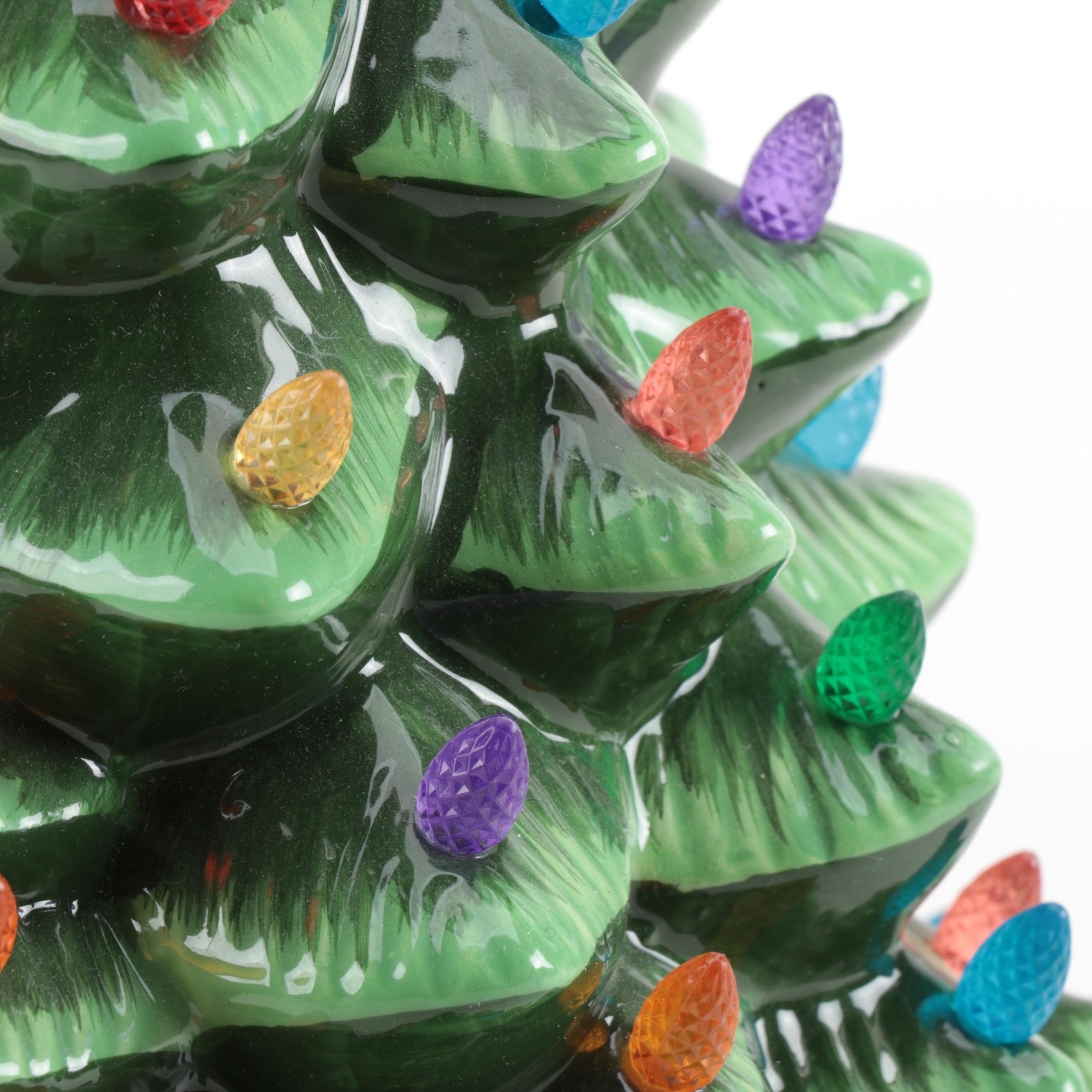 Mr. Christmas Illuminated Ceramic Christmas Tree