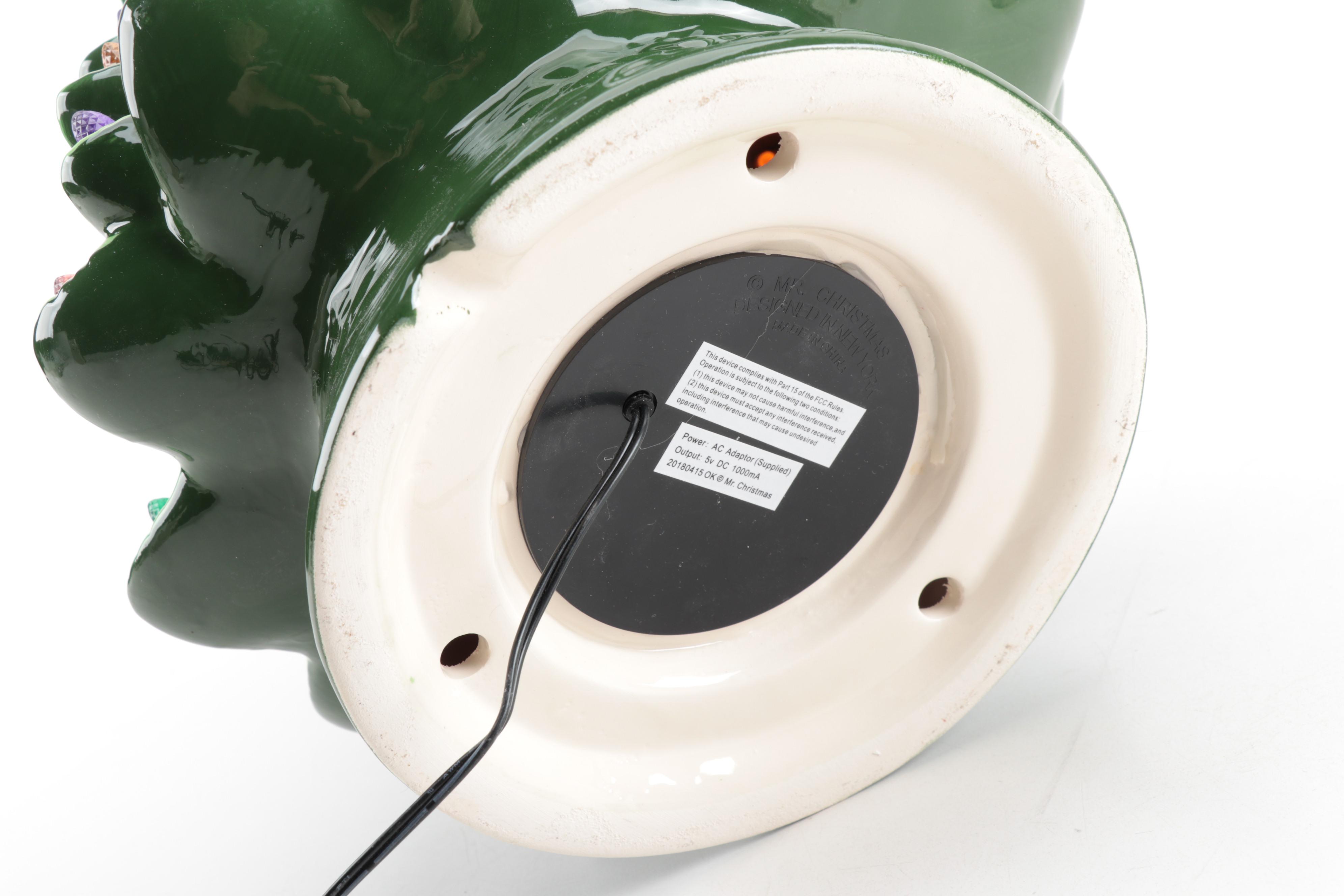 Mr. Christmas Illuminated Ceramic Christmas Tree