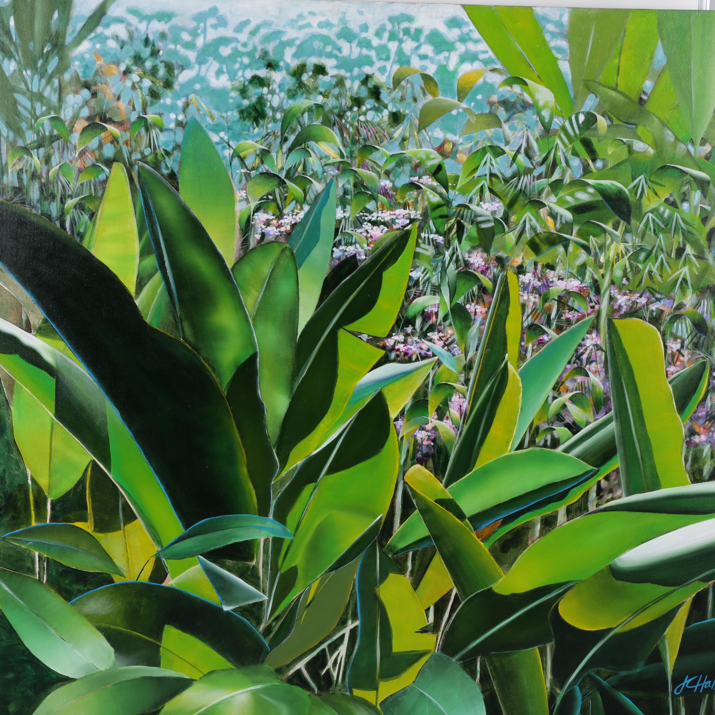 J.C. Hall Monumental Acrylic Painting