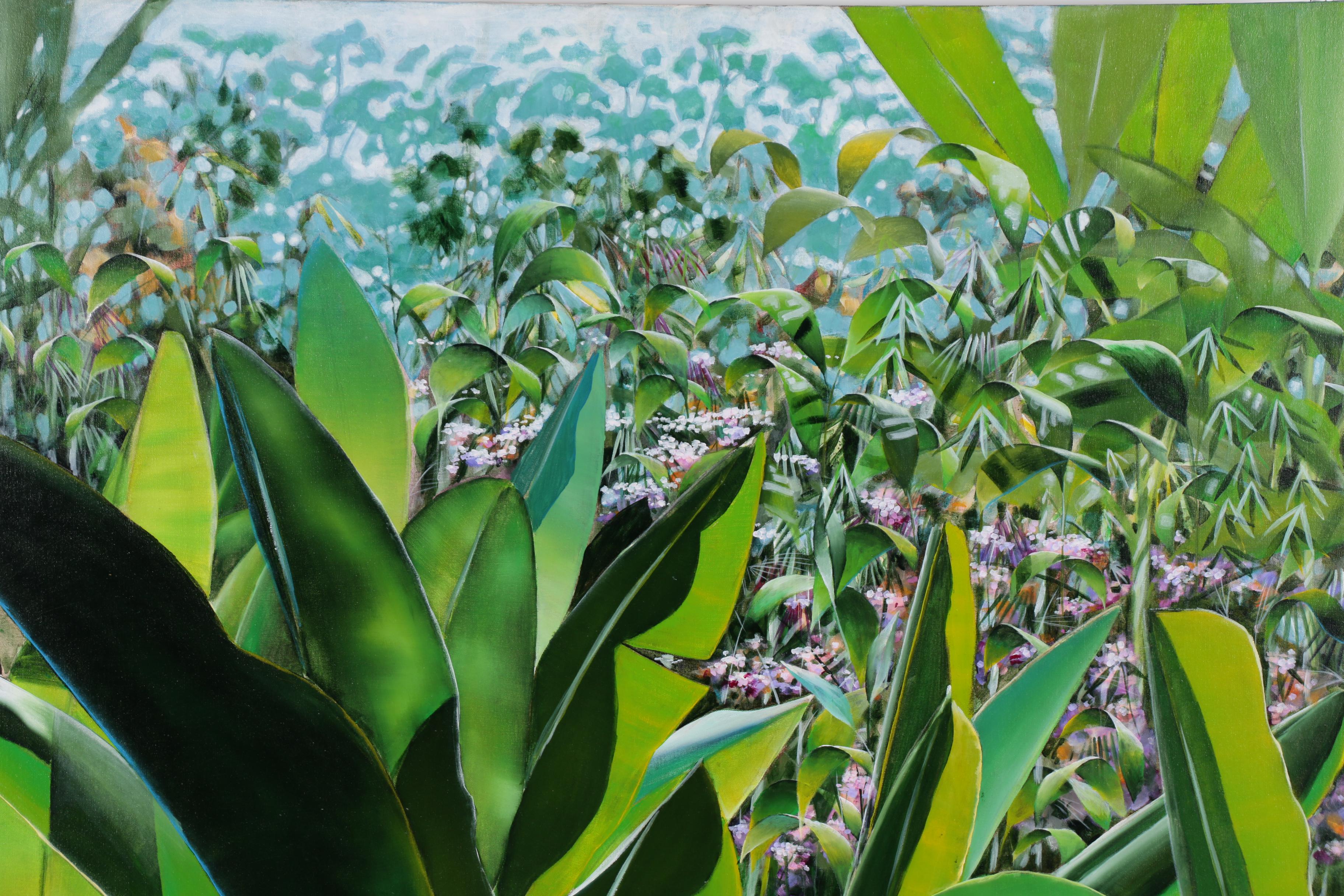 J.C. Hall Monumental Acrylic Painting