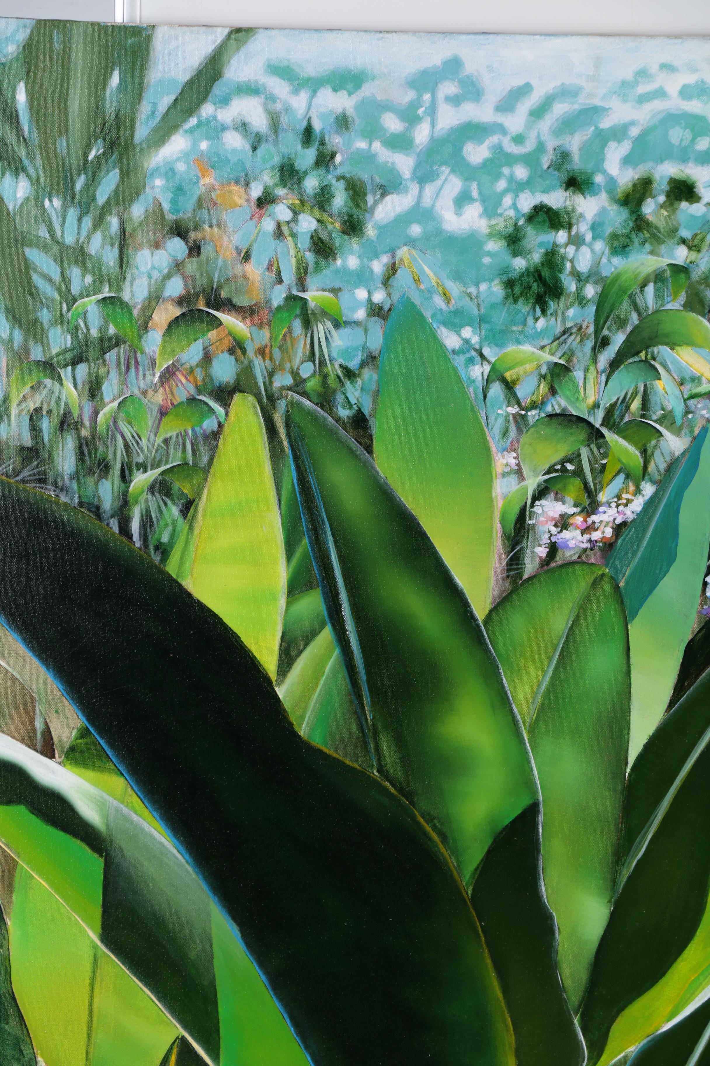 J.C. Hall Monumental Acrylic Painting