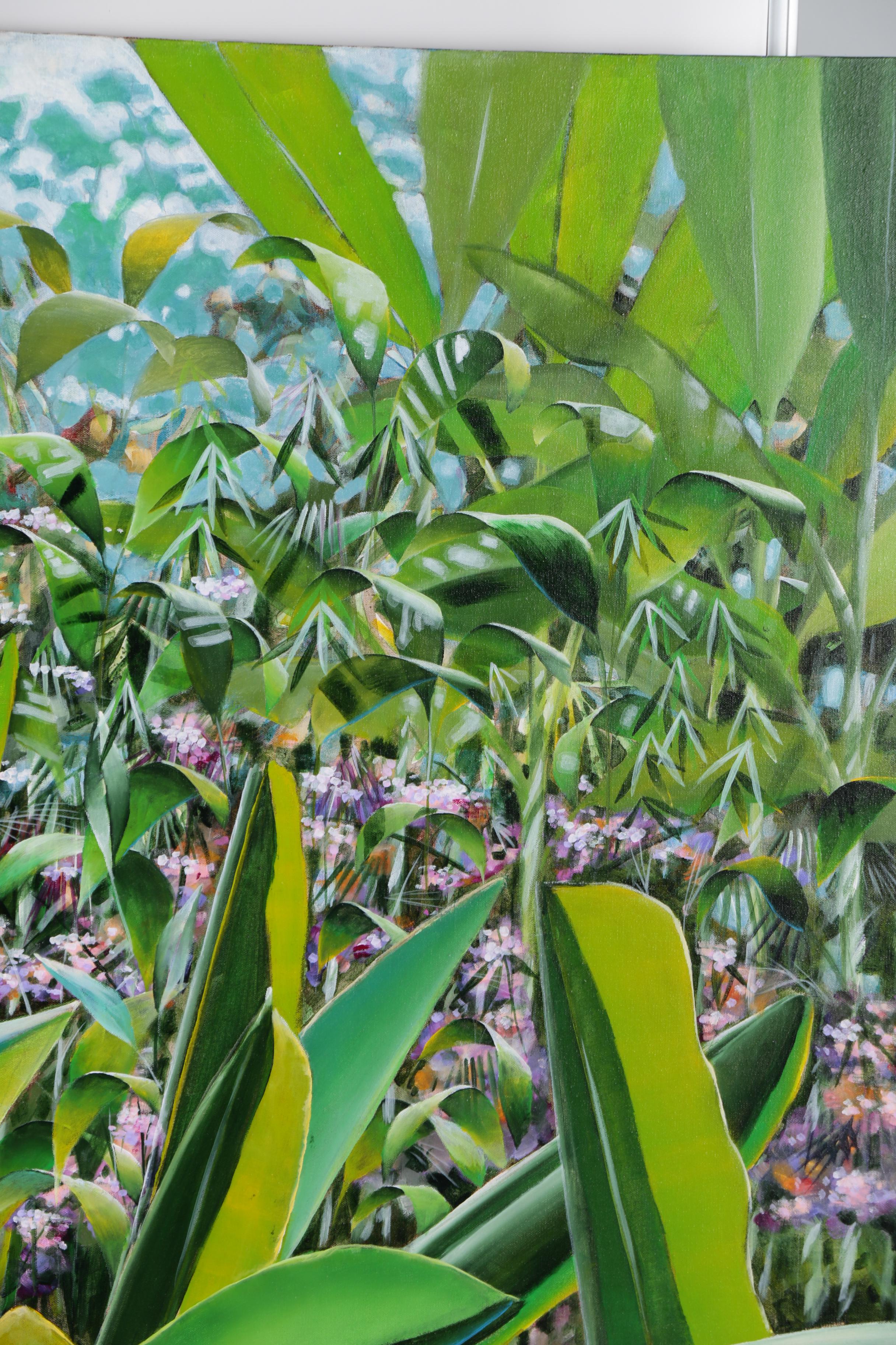 J.C. Hall Monumental Acrylic Painting