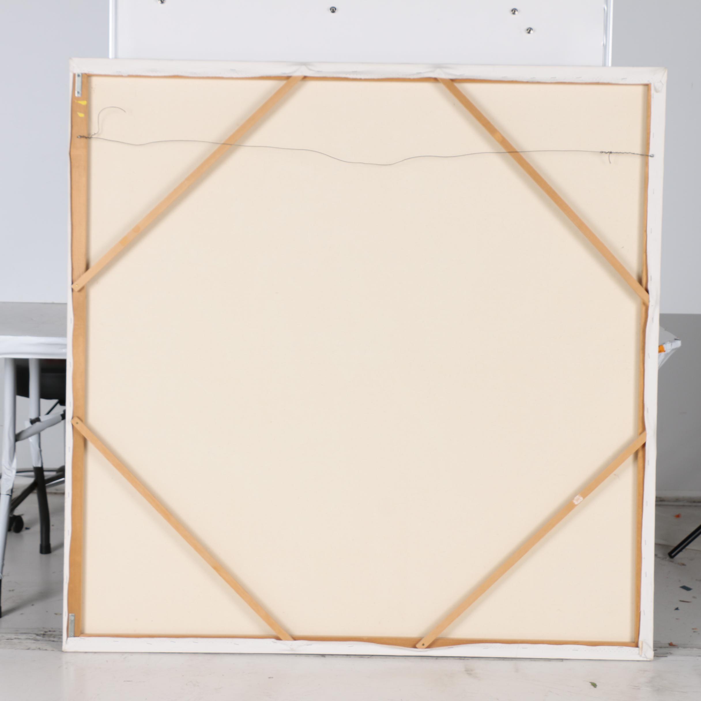 J.C. Hall Monumental Acrylic Painting