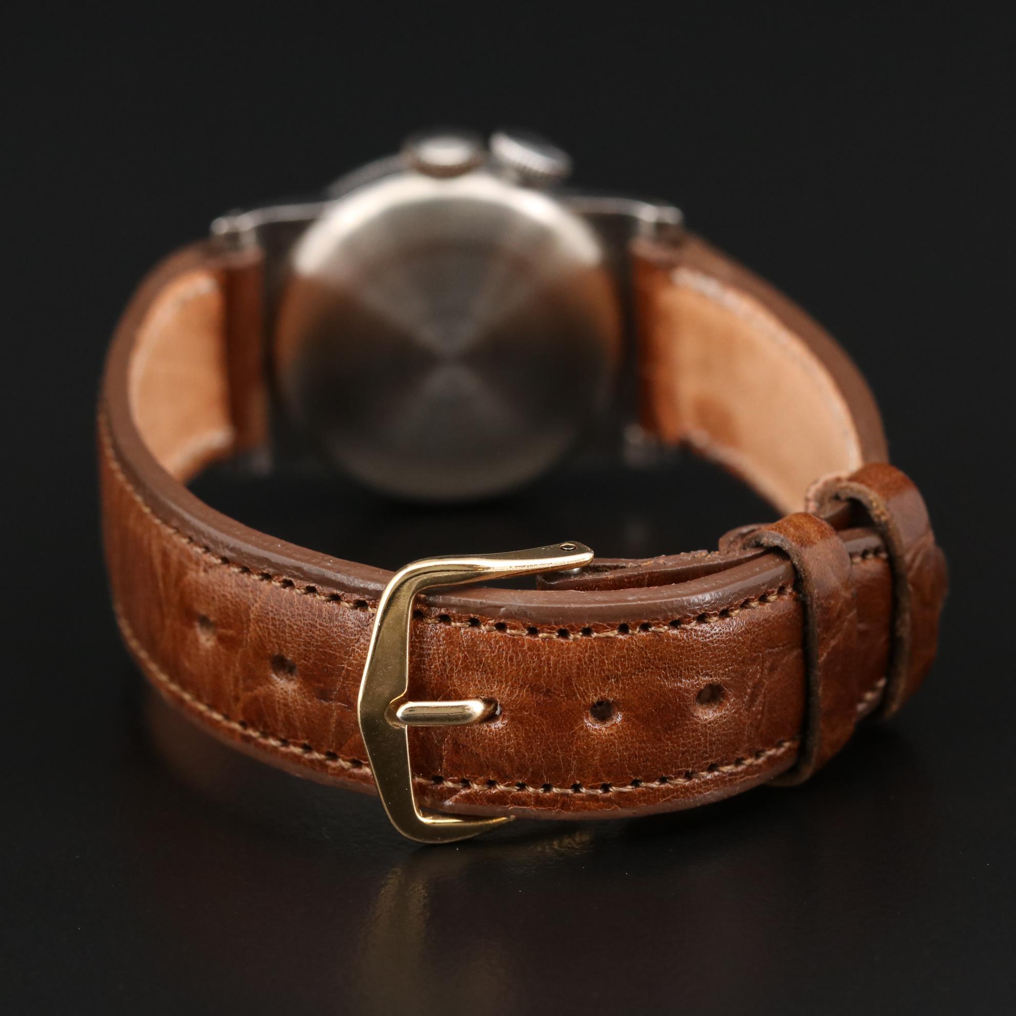 Vintage Longines Weems Second-Setting Military Watch, Circa 1945