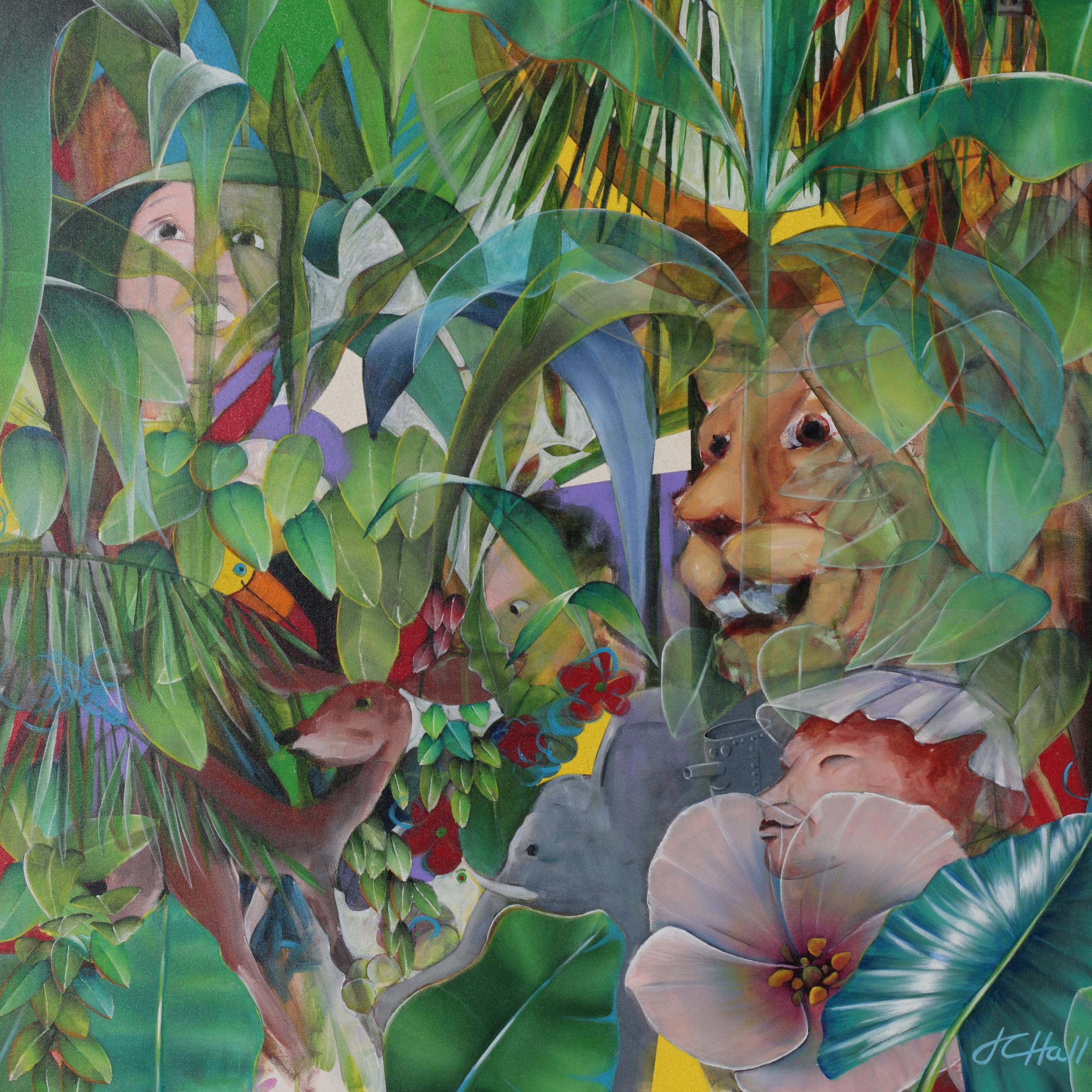 J.C. Hall Acrylic Painting "Kansas"