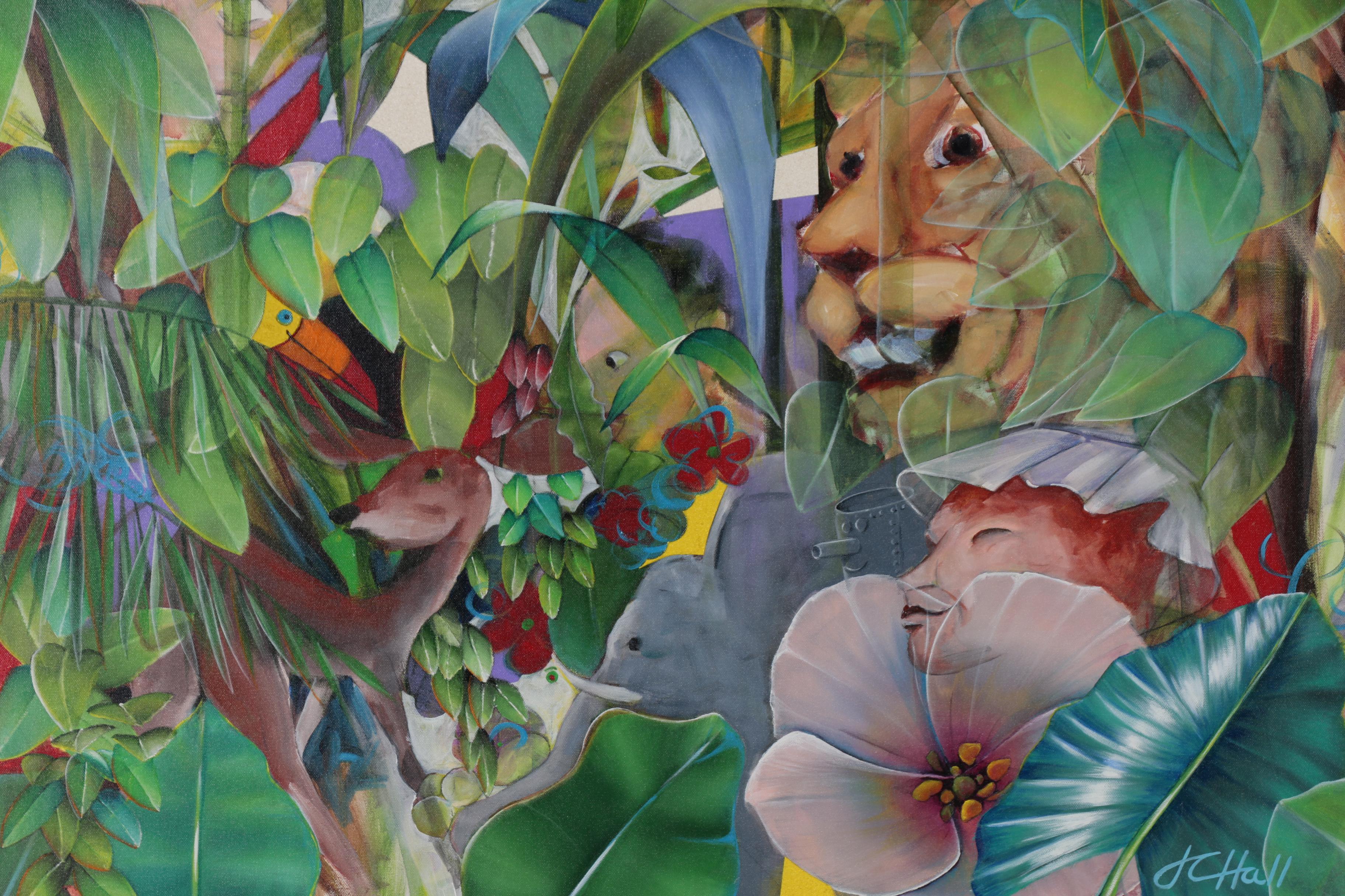 J.C. Hall Acrylic Painting "Kansas"