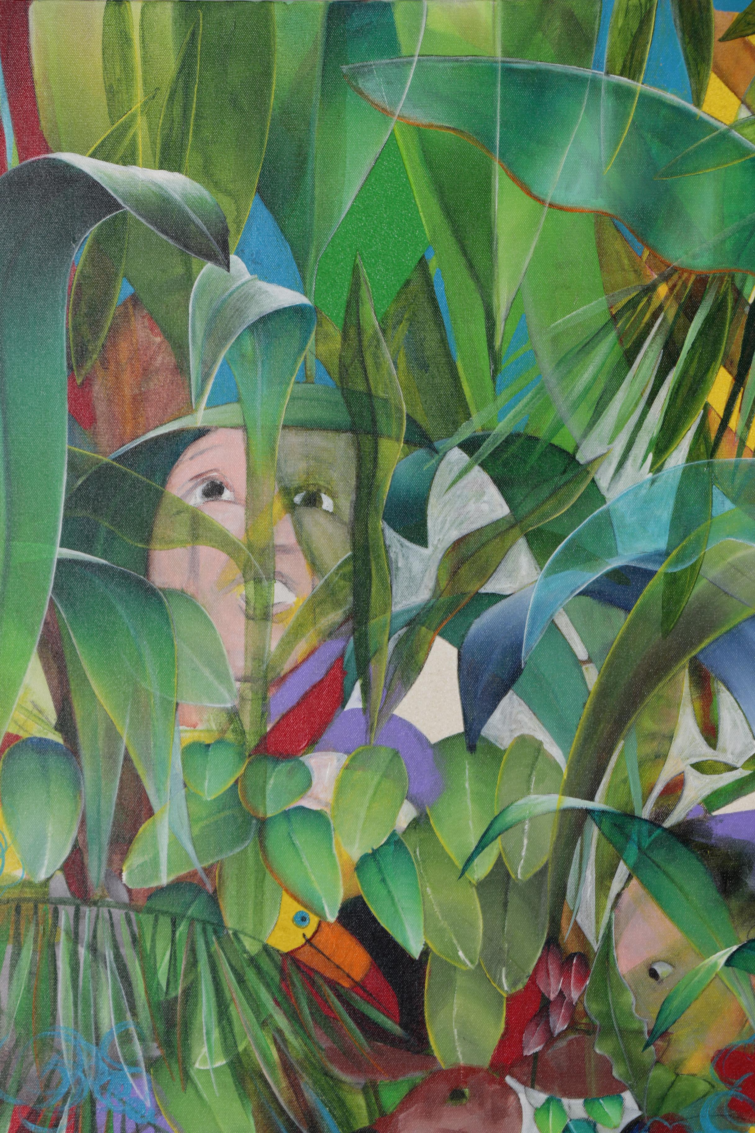 J.C. Hall Acrylic Painting "Kansas"