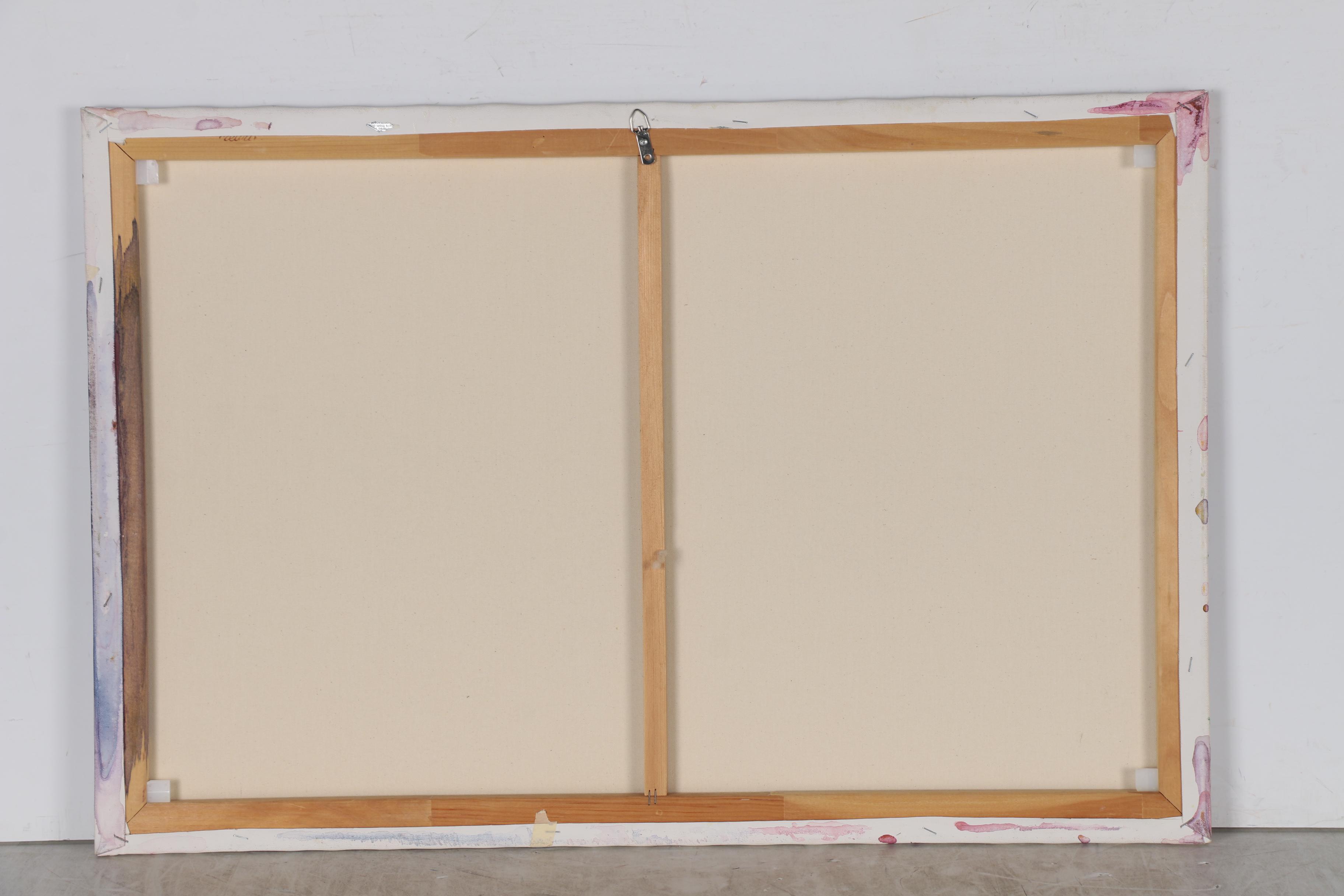 J.C. Hall Holiday Acrylic Painting "New Landscape"