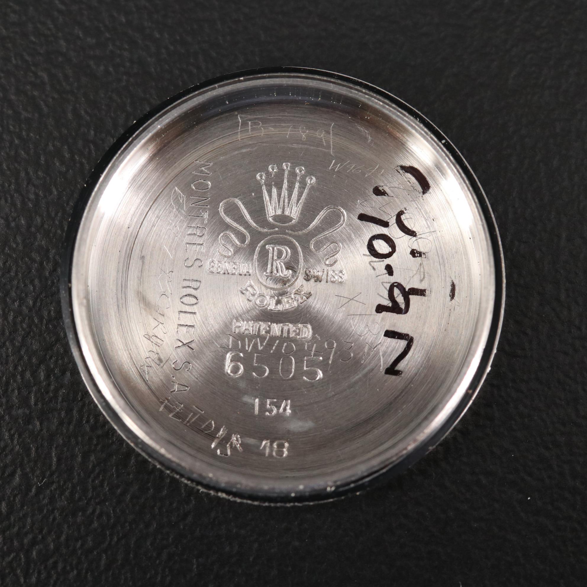 Rolex Oyster Perpetual Stainless Steel Automatic Watch, 1954