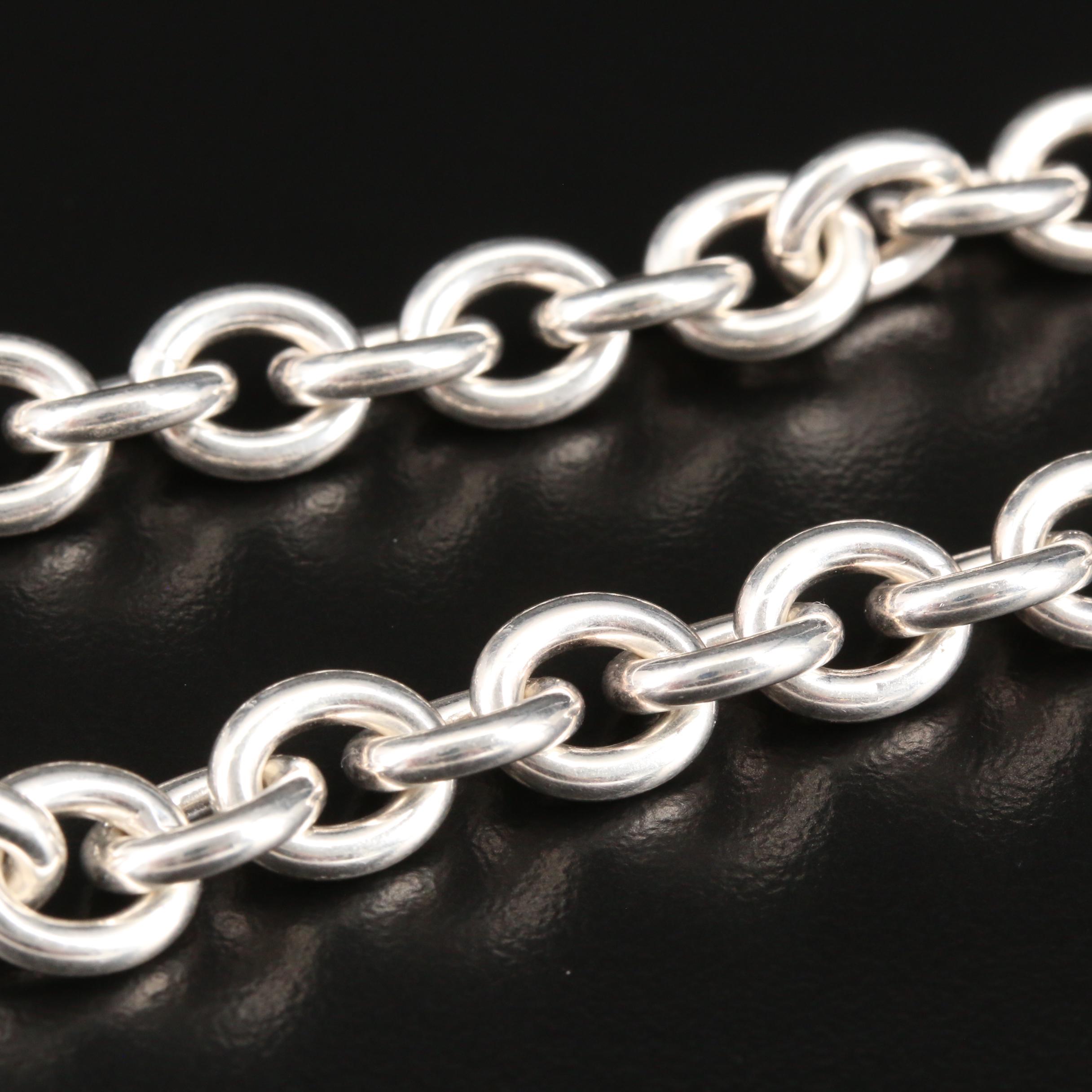 Movado Sterling Silver Necklace