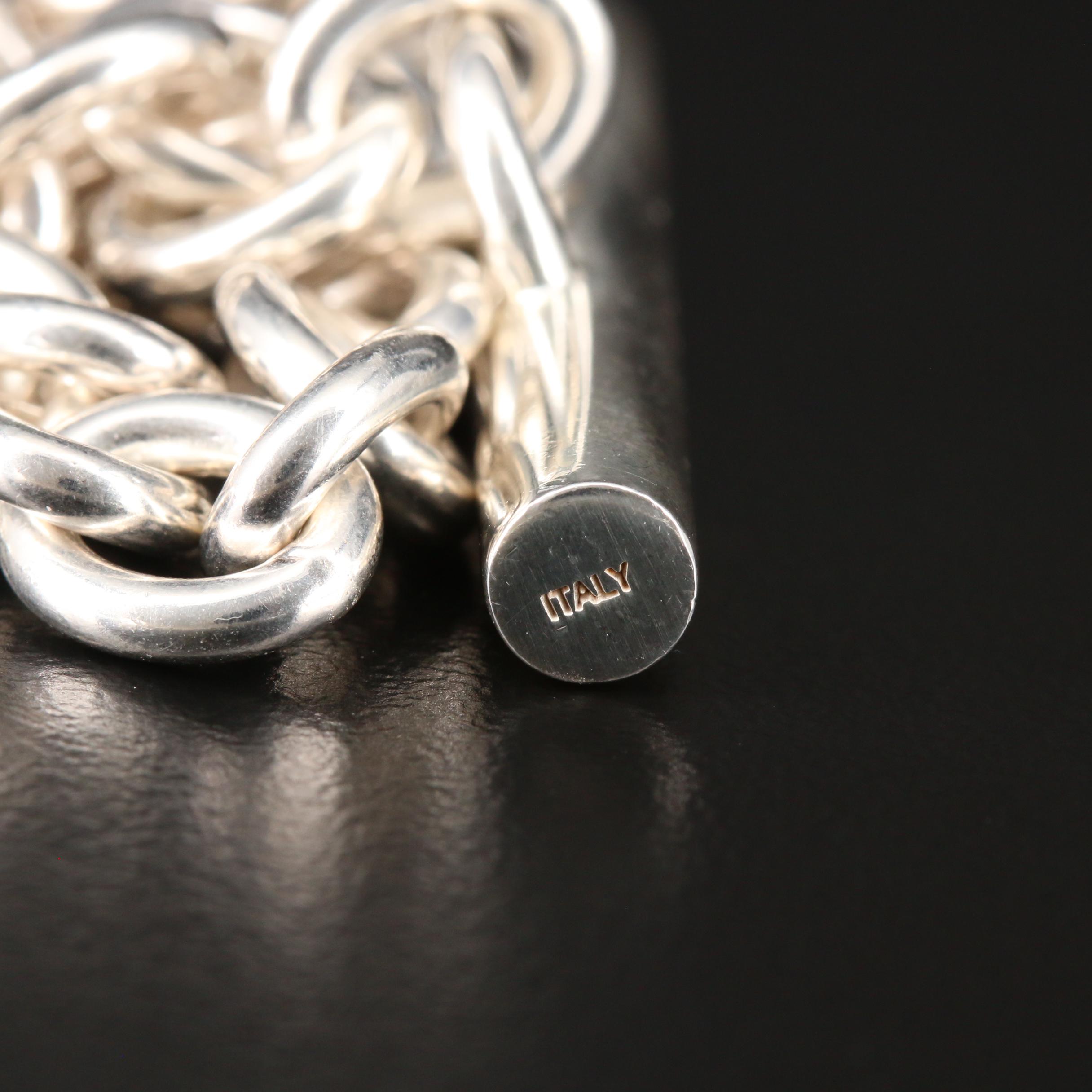 Movado Sterling Silver Necklace