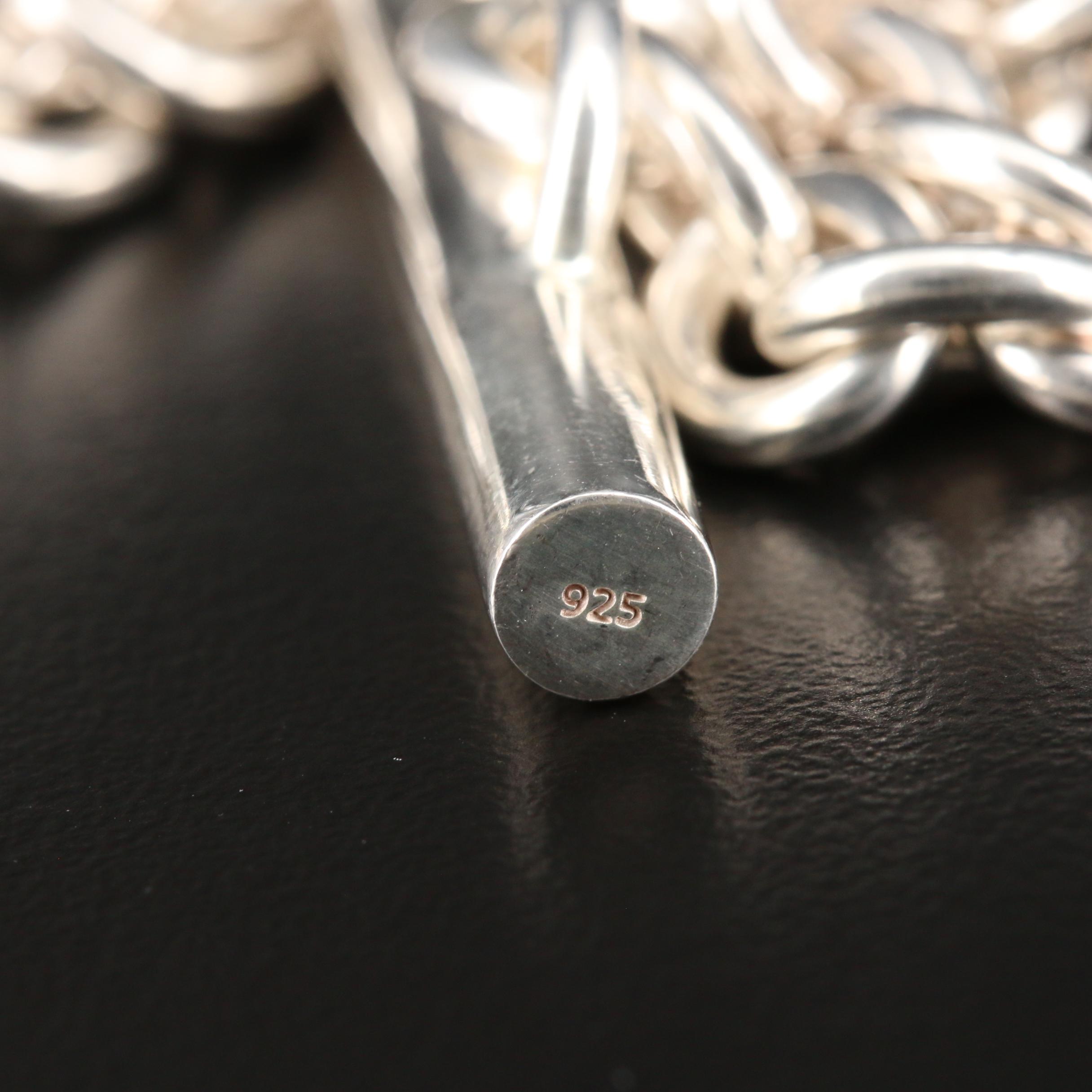 Movado Sterling Silver Necklace