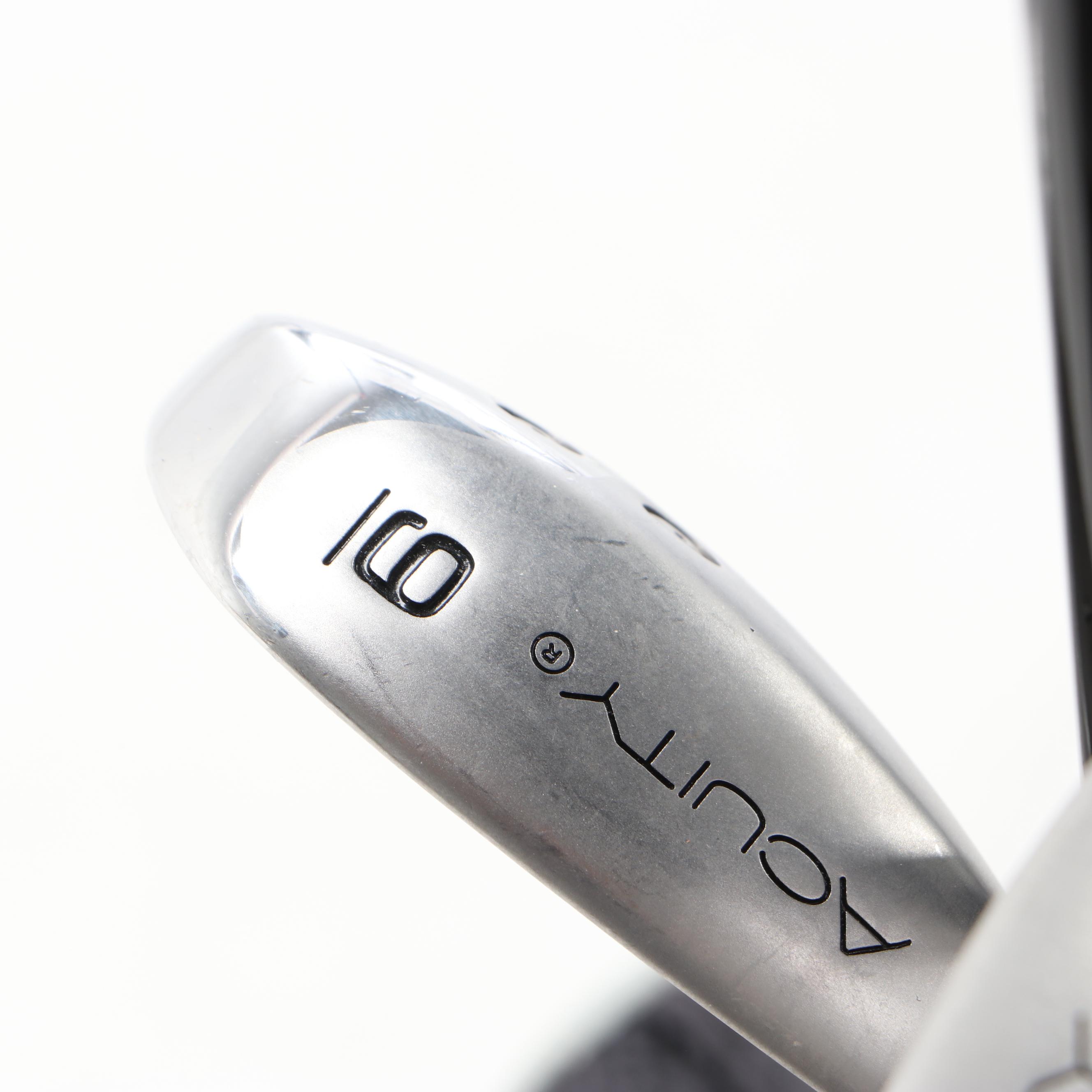 Acuity "Hiper Max" Set of Left Handed Golf Clubs with Three Putters and a Bag