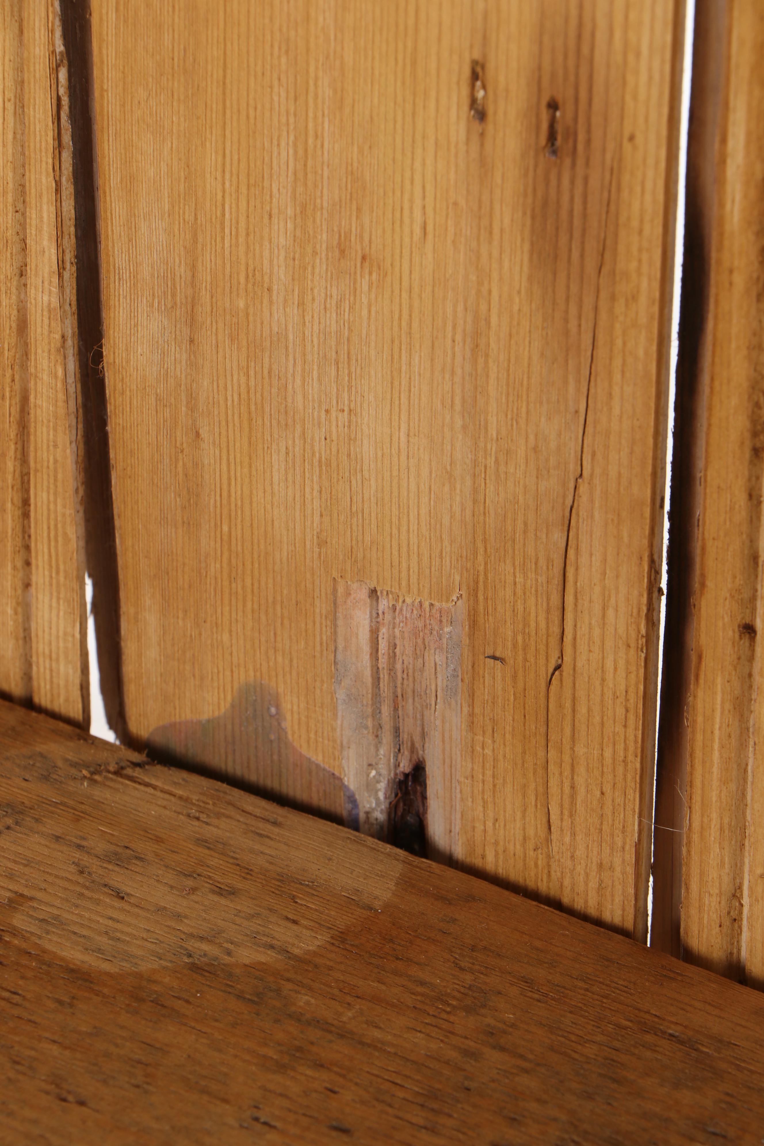 Provincial Pine Stepback Cupboard, 20th Century