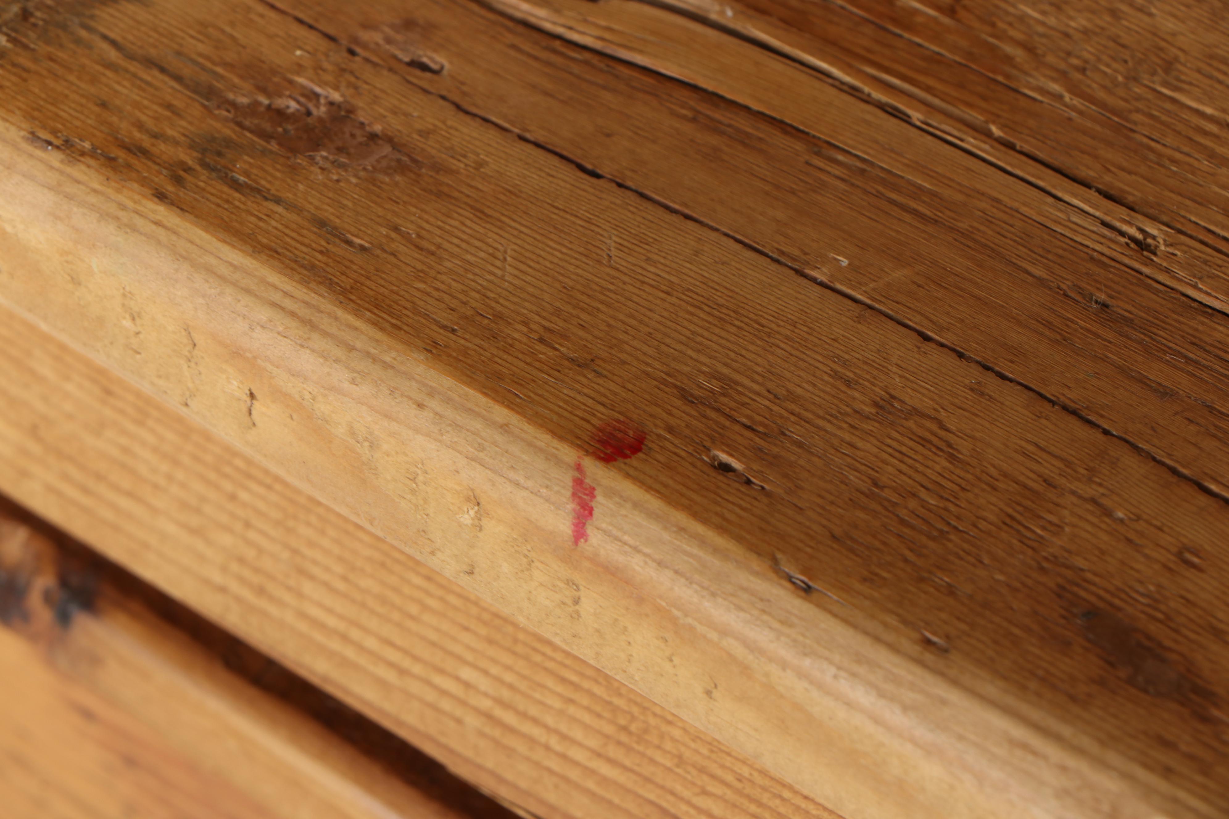 Provincial Pine Stepback Cupboard, 20th Century