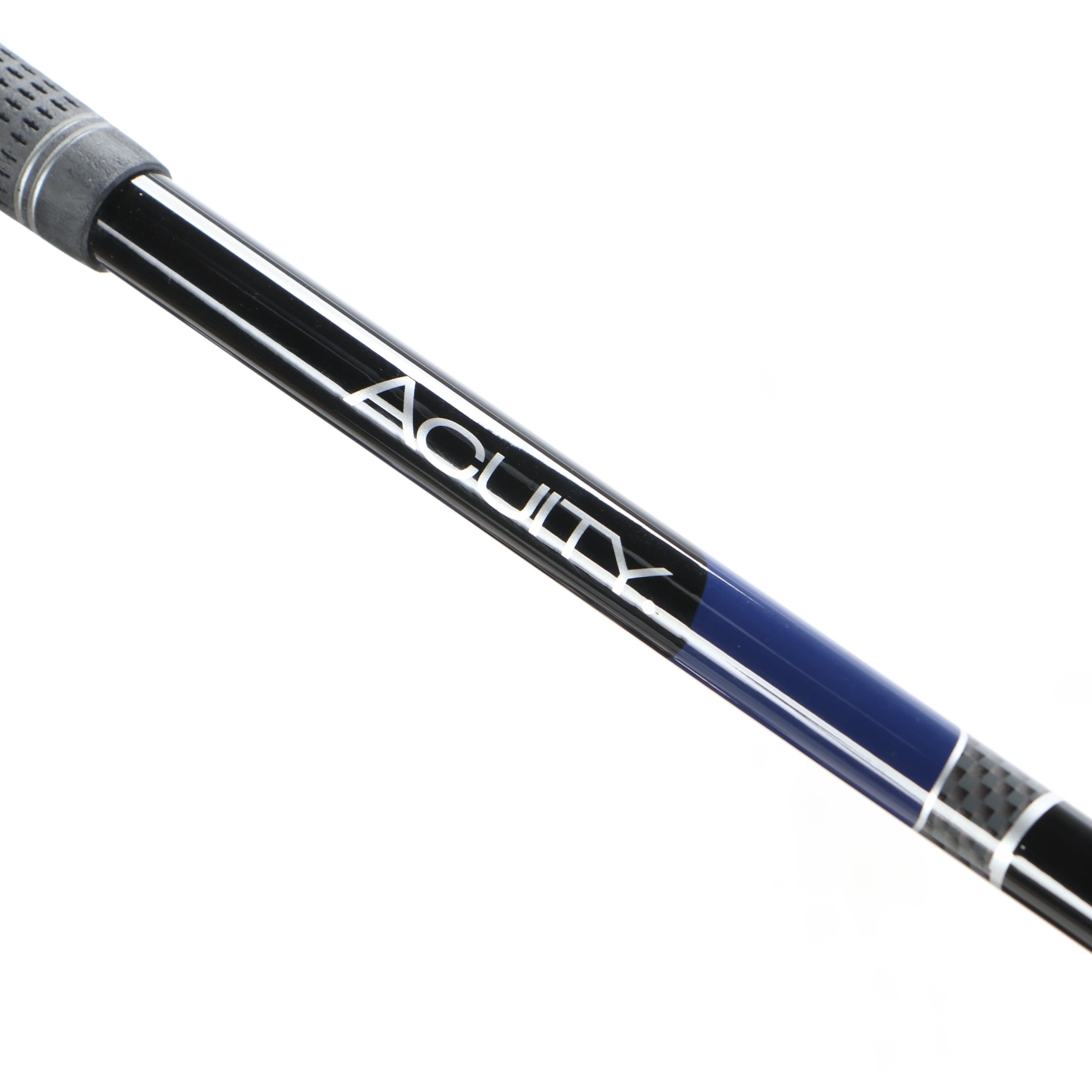 Acuity "Hiper Max" Set of Left Handed Golf Clubs with Three Putters and a Bag