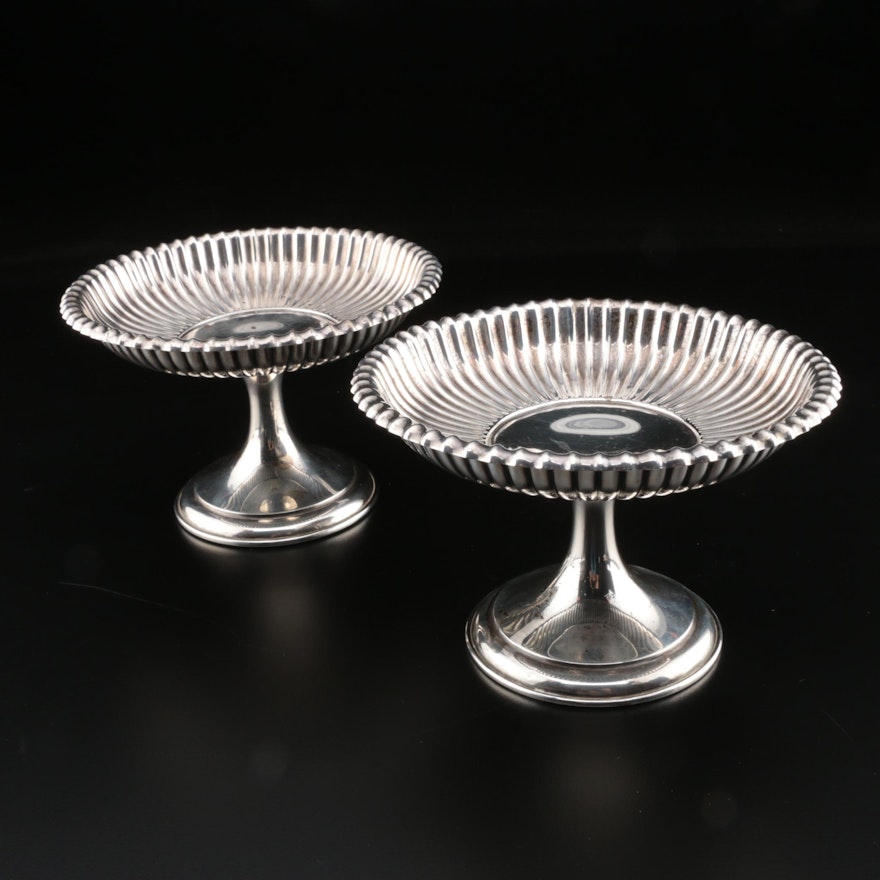 Gorham "Leamington" Weighted Sterling Silver Compotes, Early/Mid 20th Century