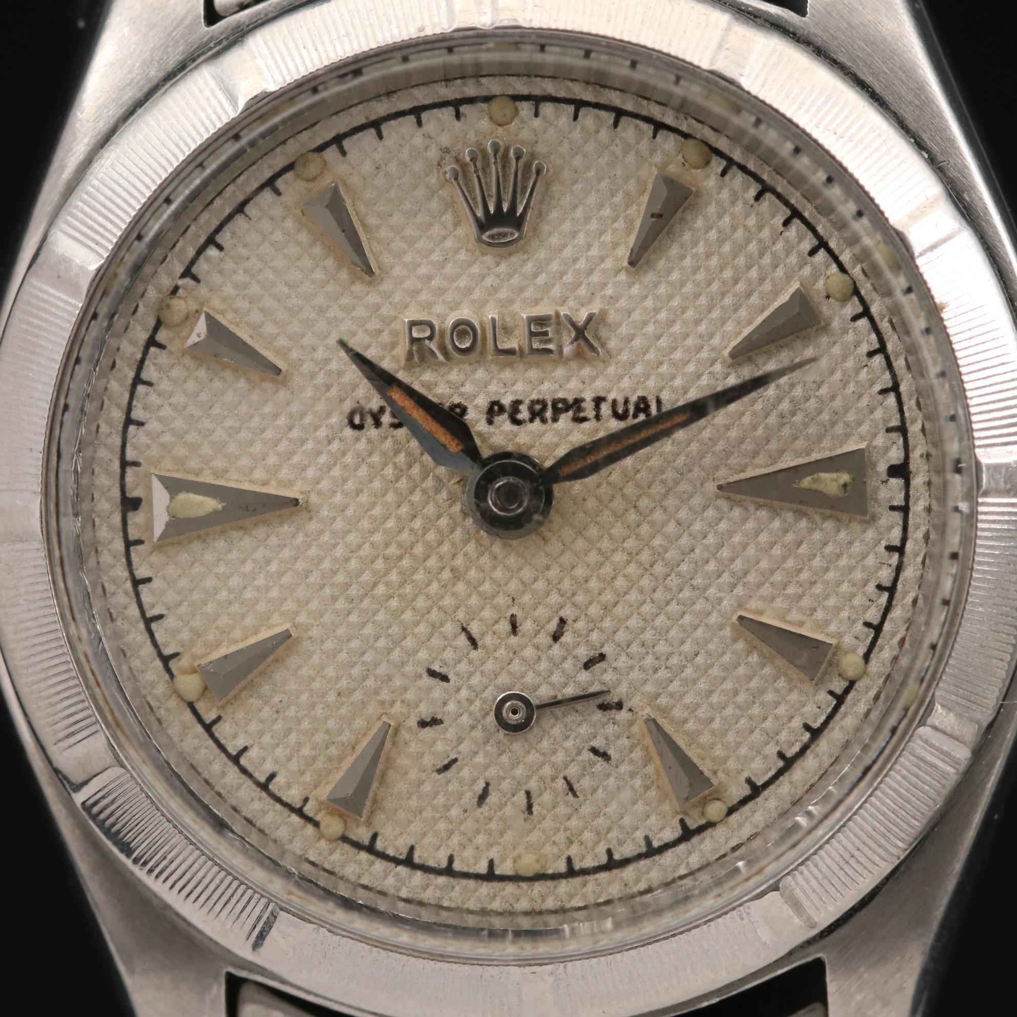 Rolex Oyster Perpetual Stainless Steel Automatic Watch, 1954