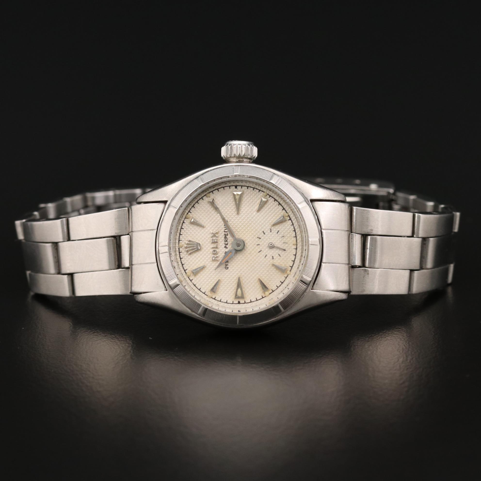 Rolex Oyster Perpetual Stainless Steel Automatic Watch, 1954