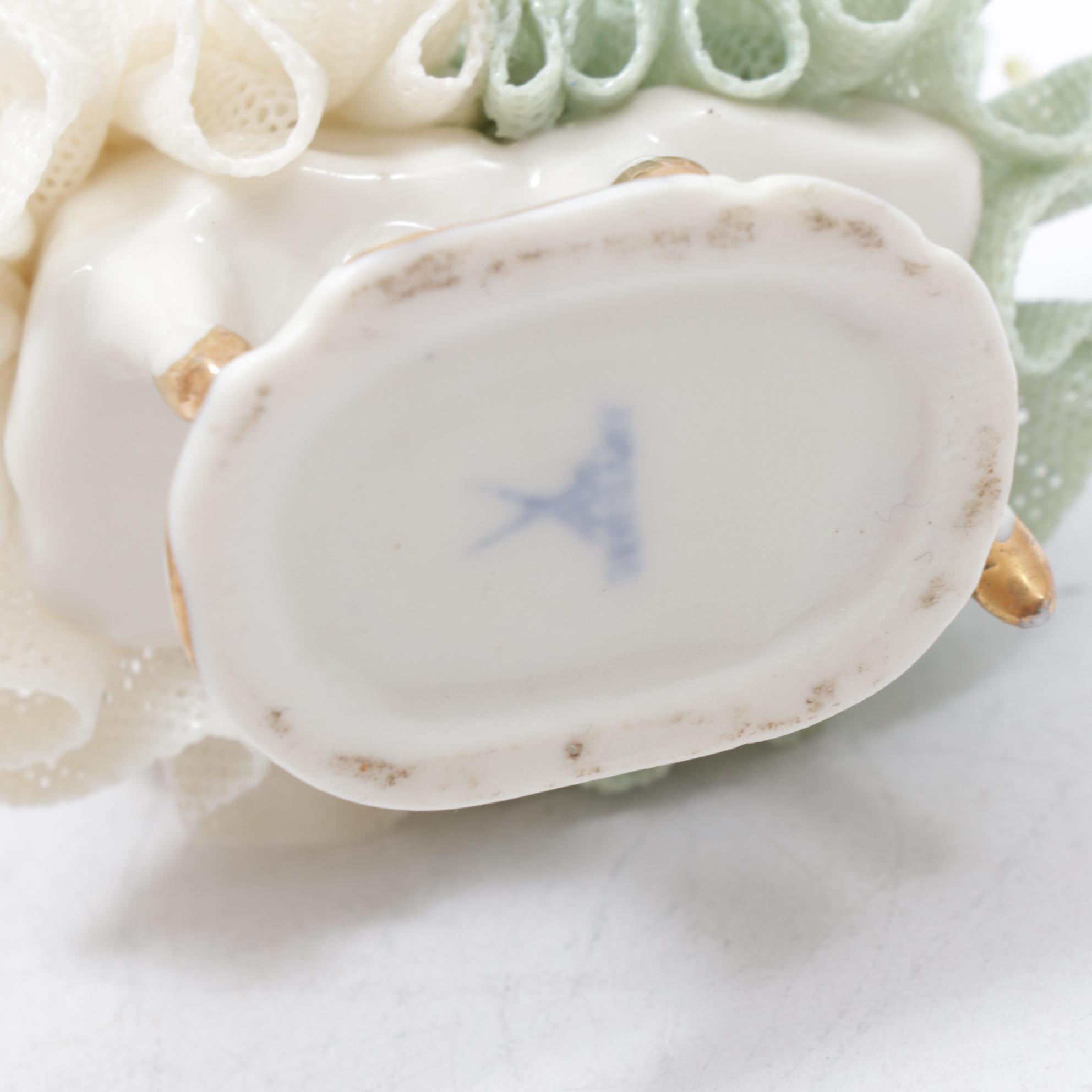 Dresden Lace Porcelain Figurines