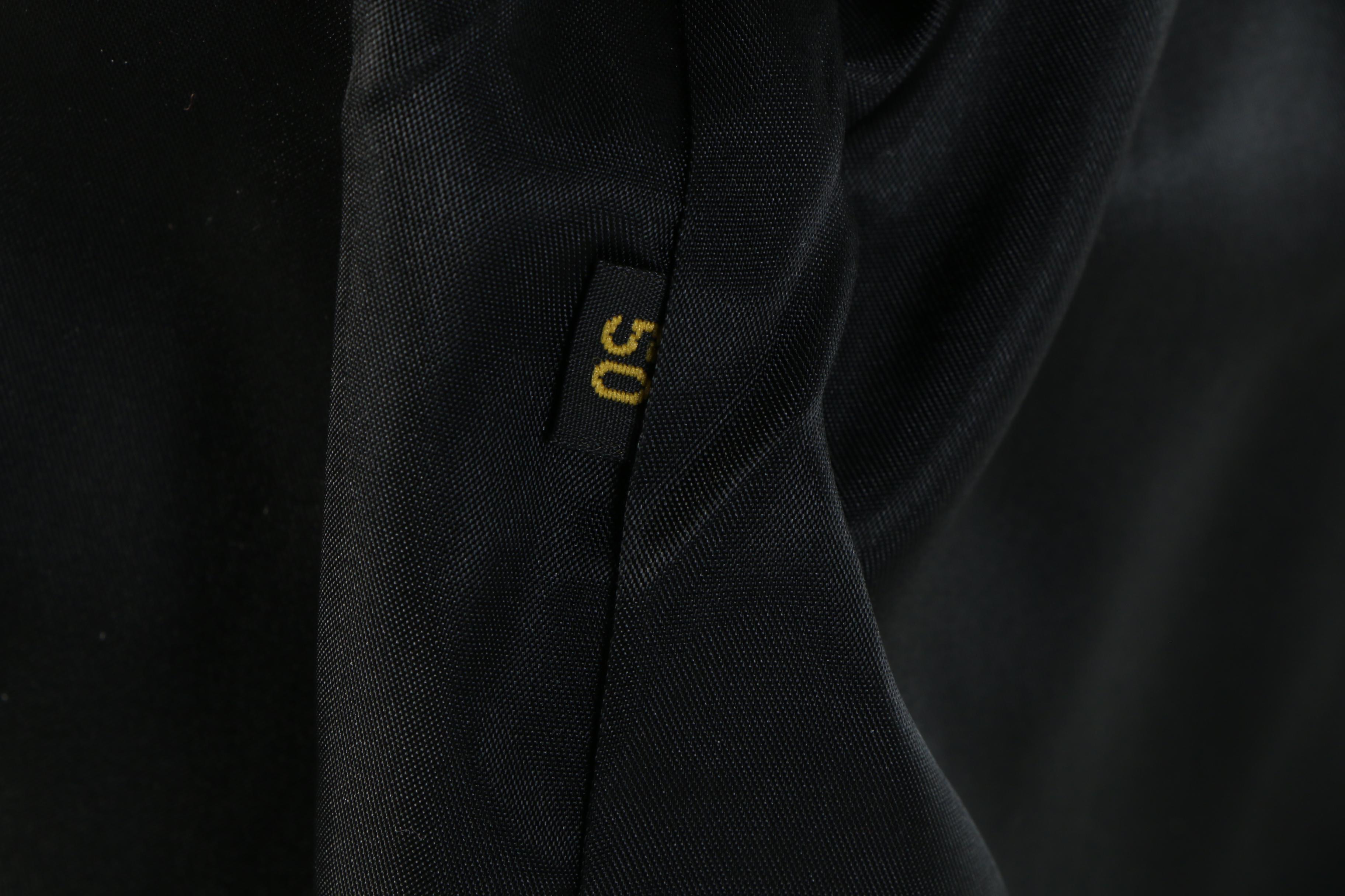 Men's Chinchilla Dyed Rabbit Fur Coat