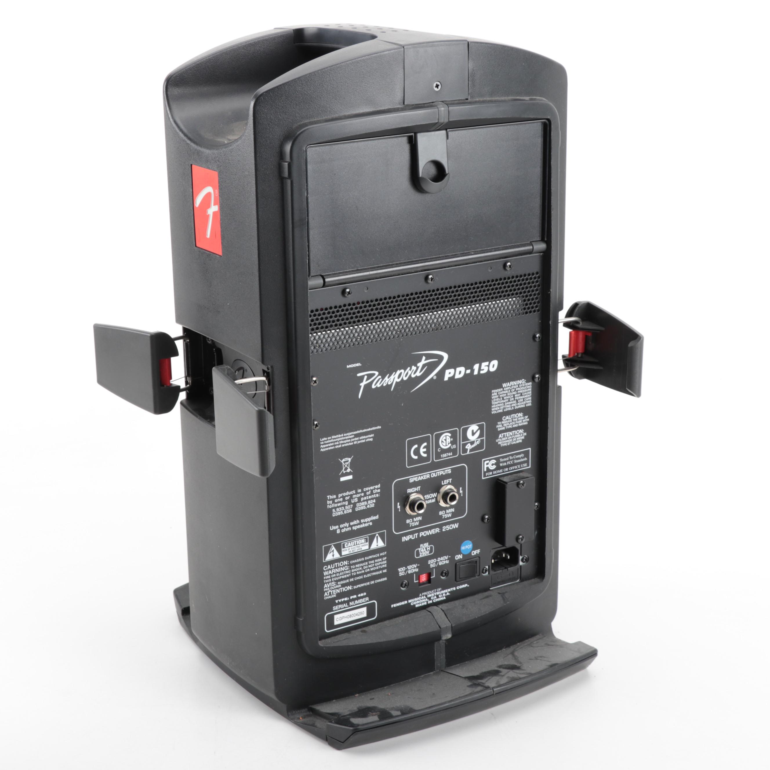 Fender Passport PD-150 Portable Public Address System