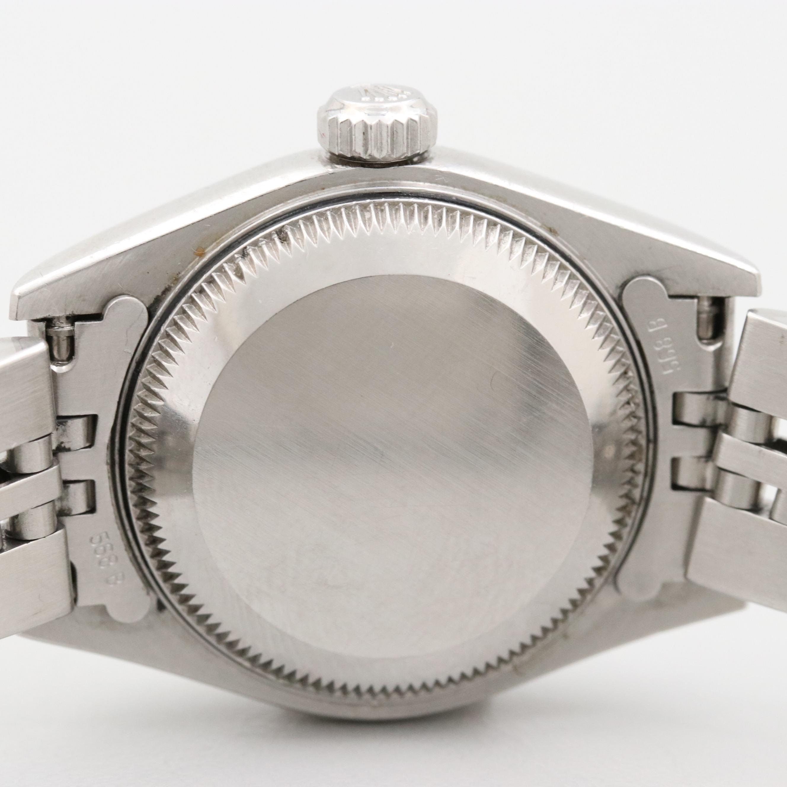 Rolex Datejust 18K Gold and Stainless Steel Watch with Salmon Dial, 2000