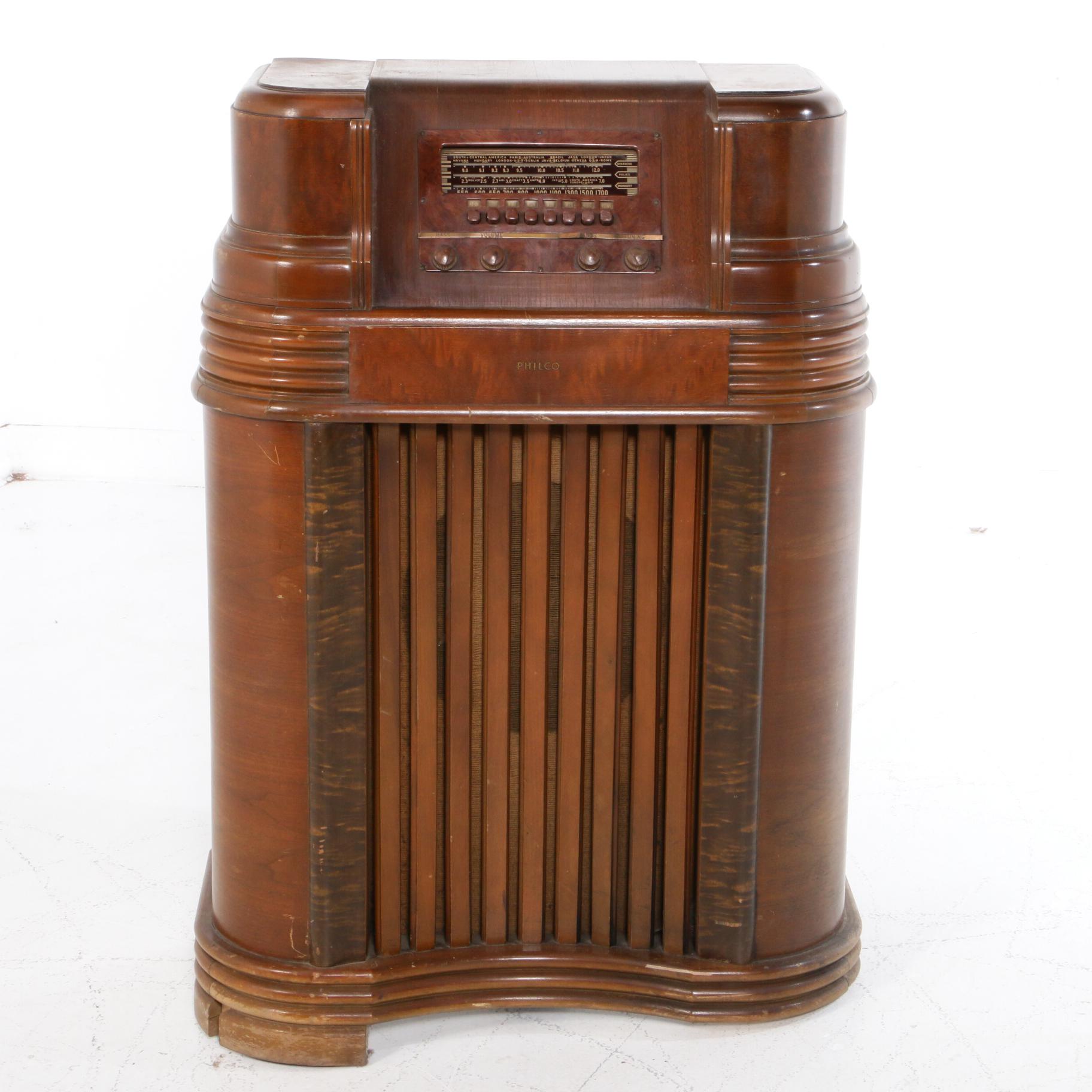 Philco 41-280 Radio Console, 1940s