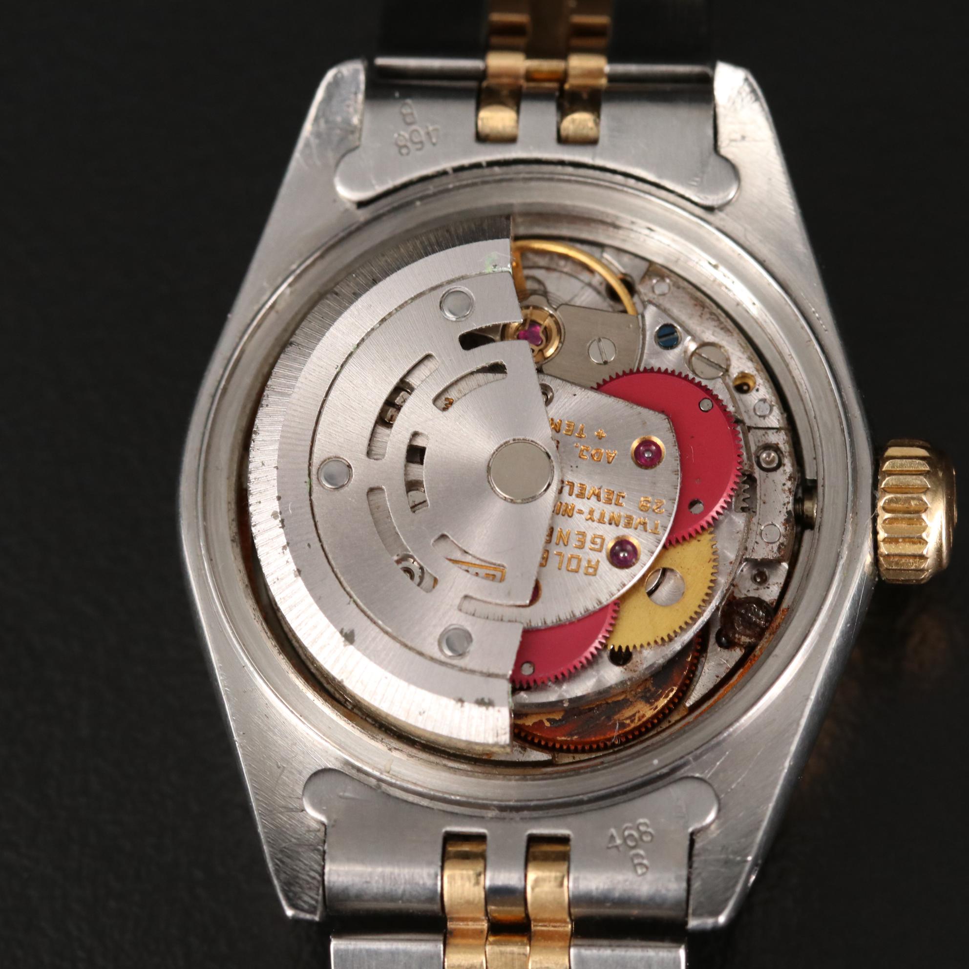 Rolex Datejust 18K Gold and Stainless Steel Automatic Watch, 1991