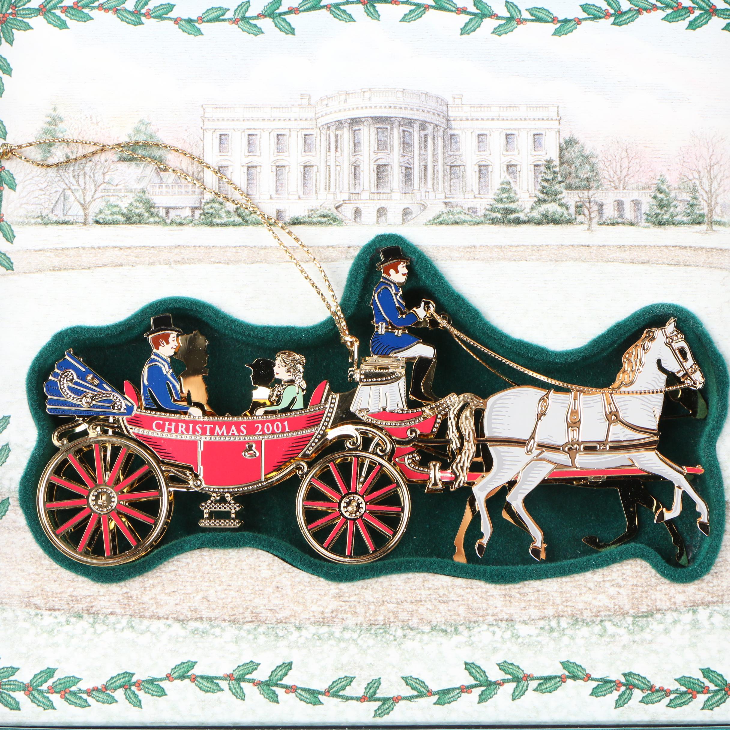 The White House Historical Assoc. Commemorative Christmas Ornaments