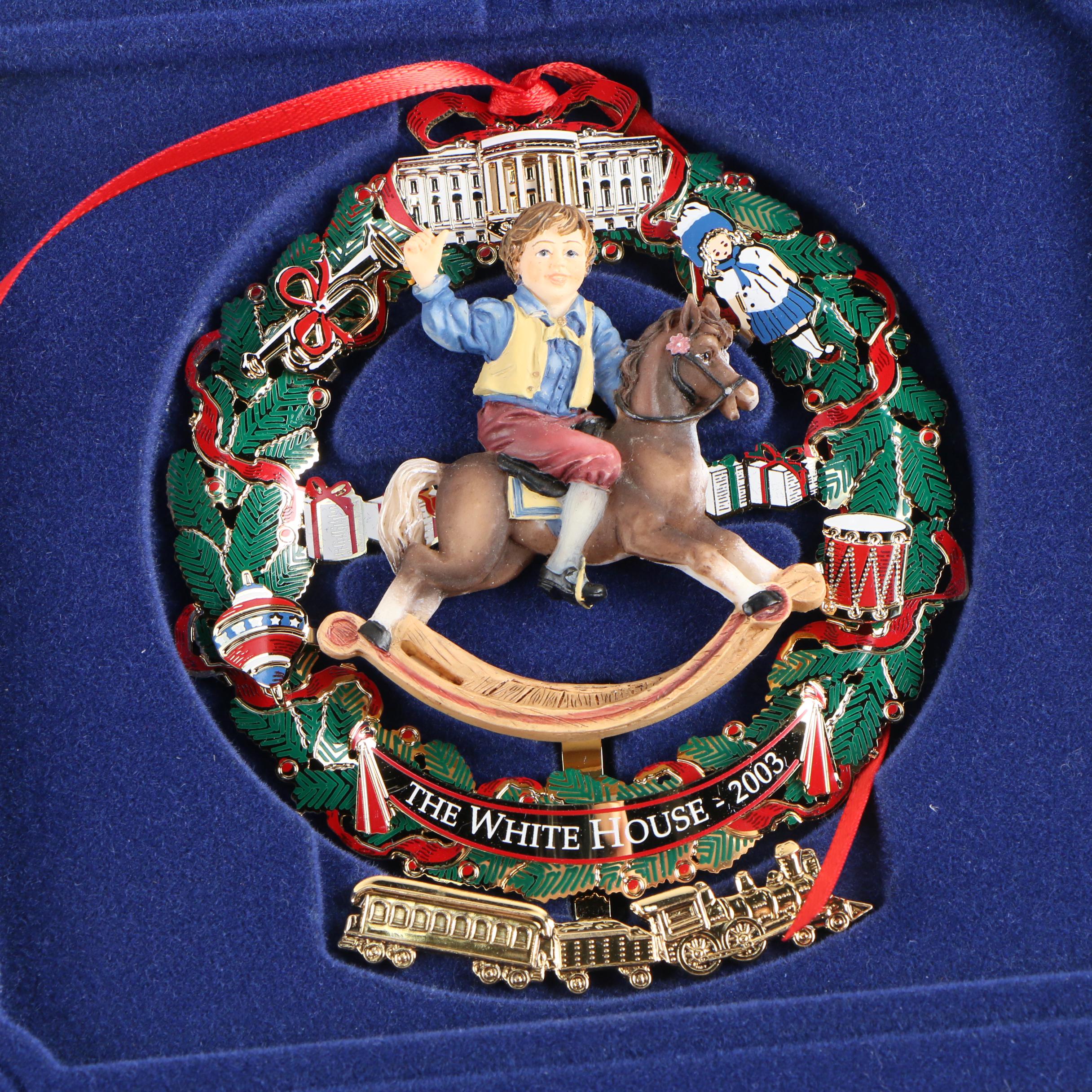 The White House Historical Assoc. Commemorative Christmas Ornaments