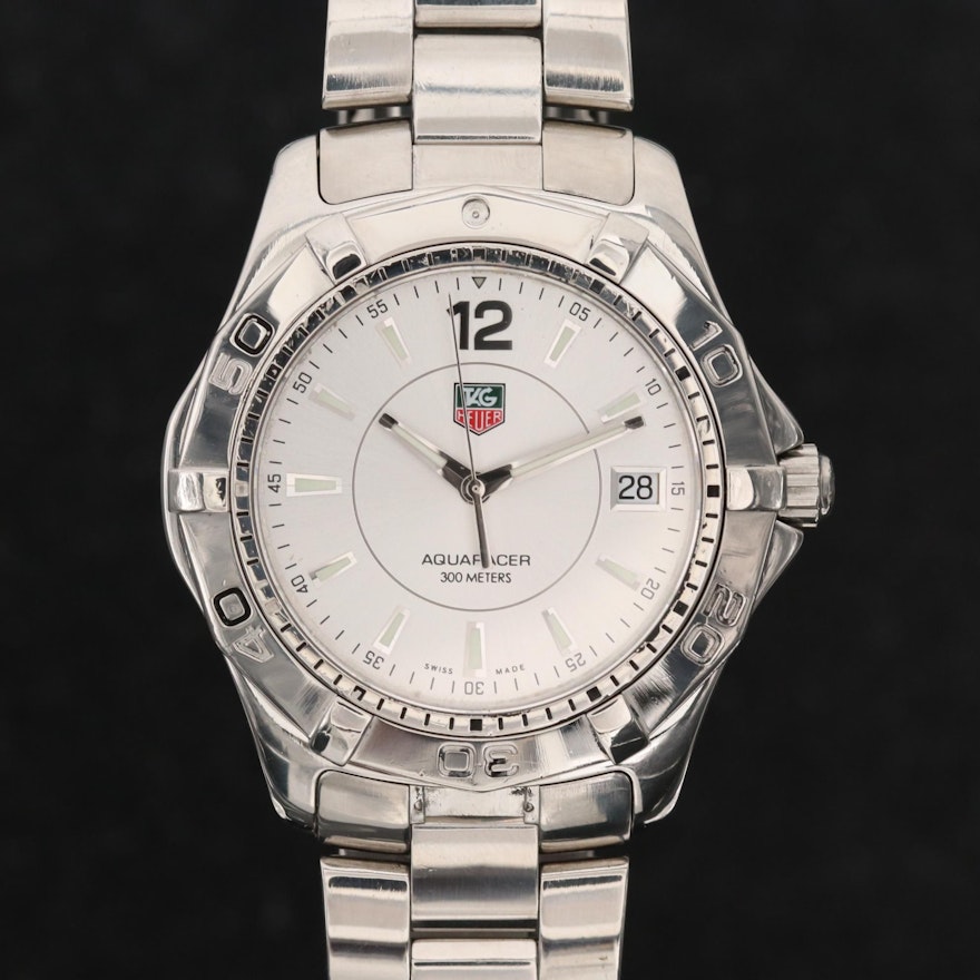 TAG Heuer Aquaracer Stainless Steel Quartz Wristwatch