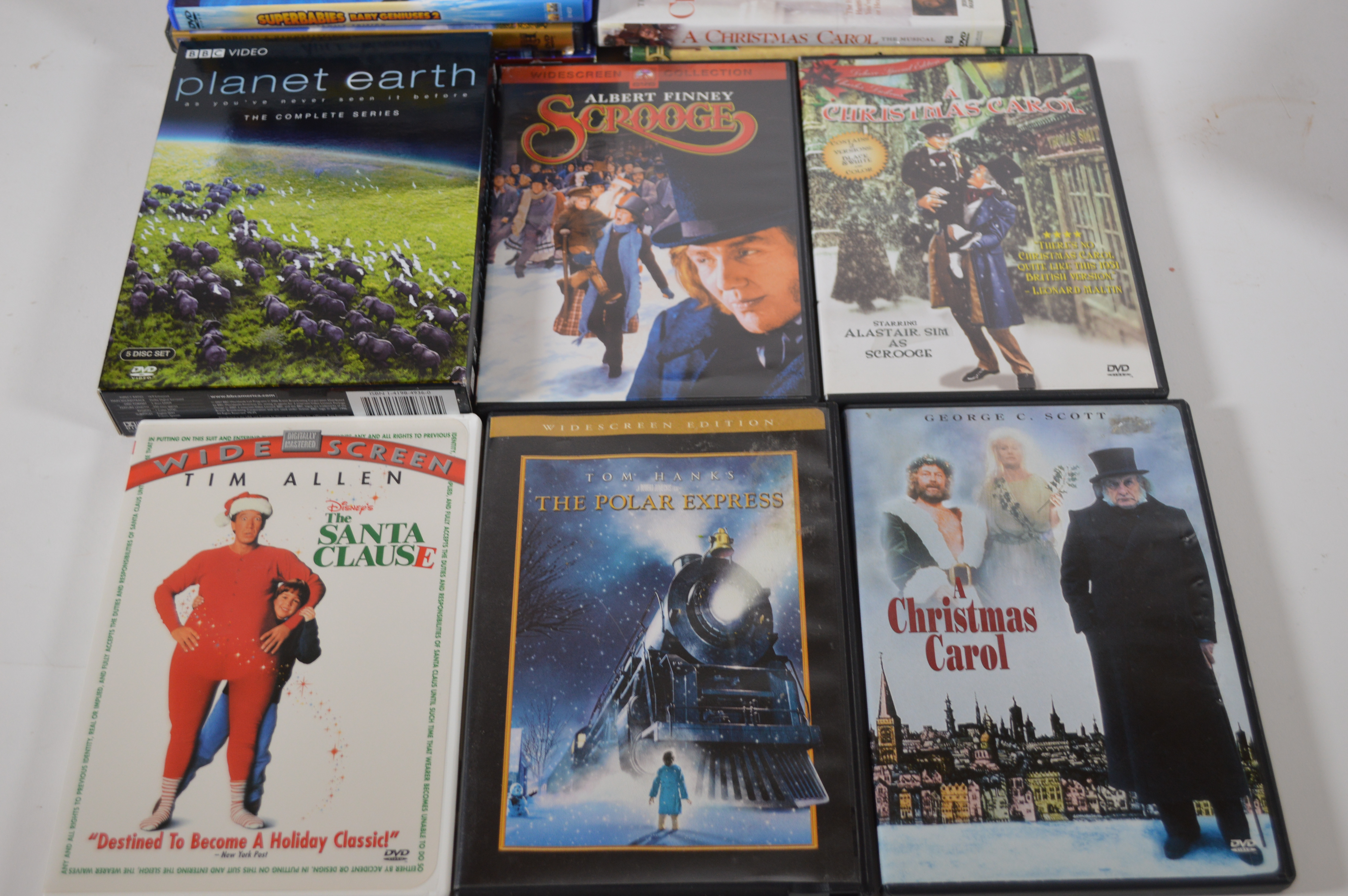Family, Disney and Christmas DVD Collection Including "The Grinch"