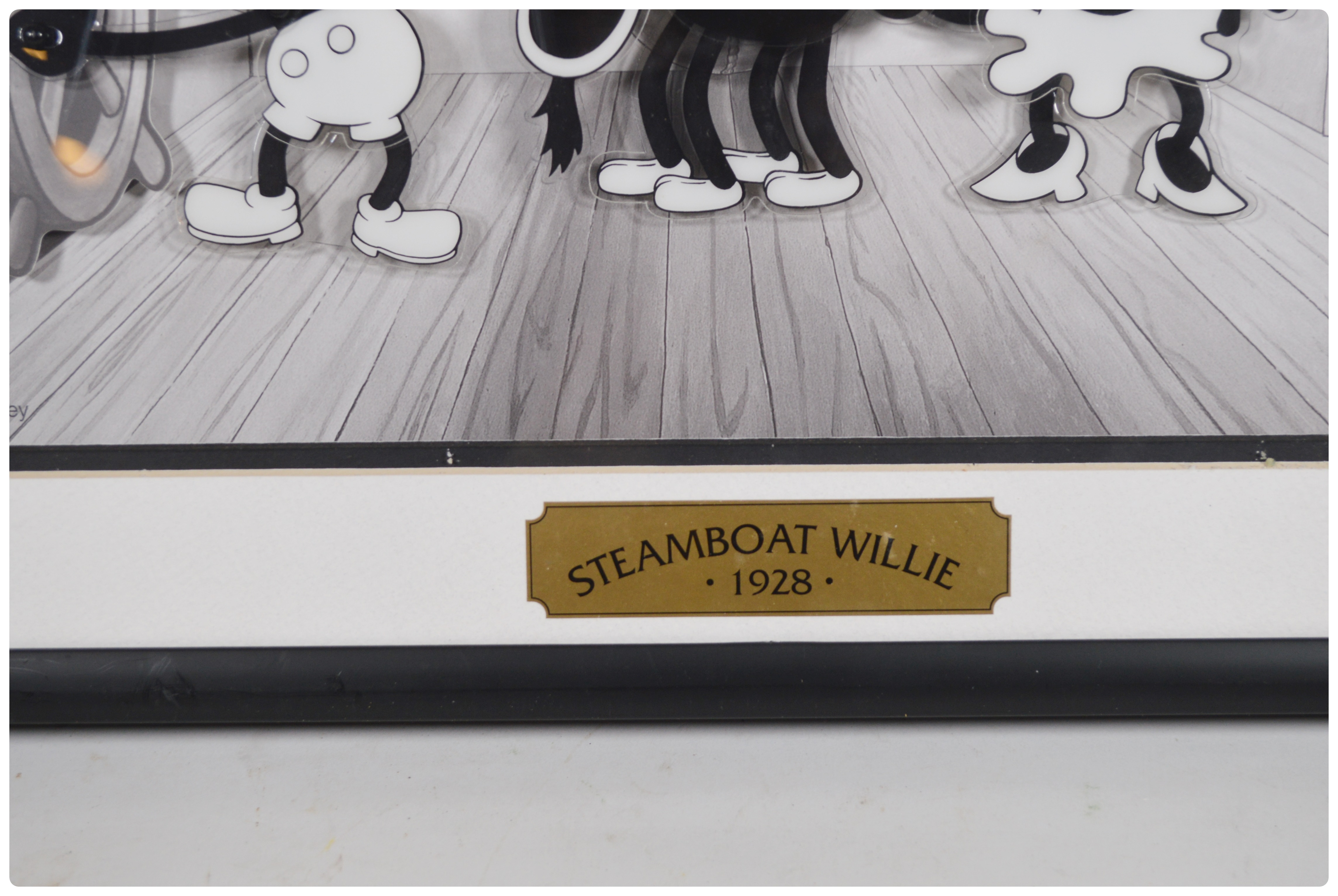 Walt Disney Mickey Mouse "Steamboat Willie" Animation Cel